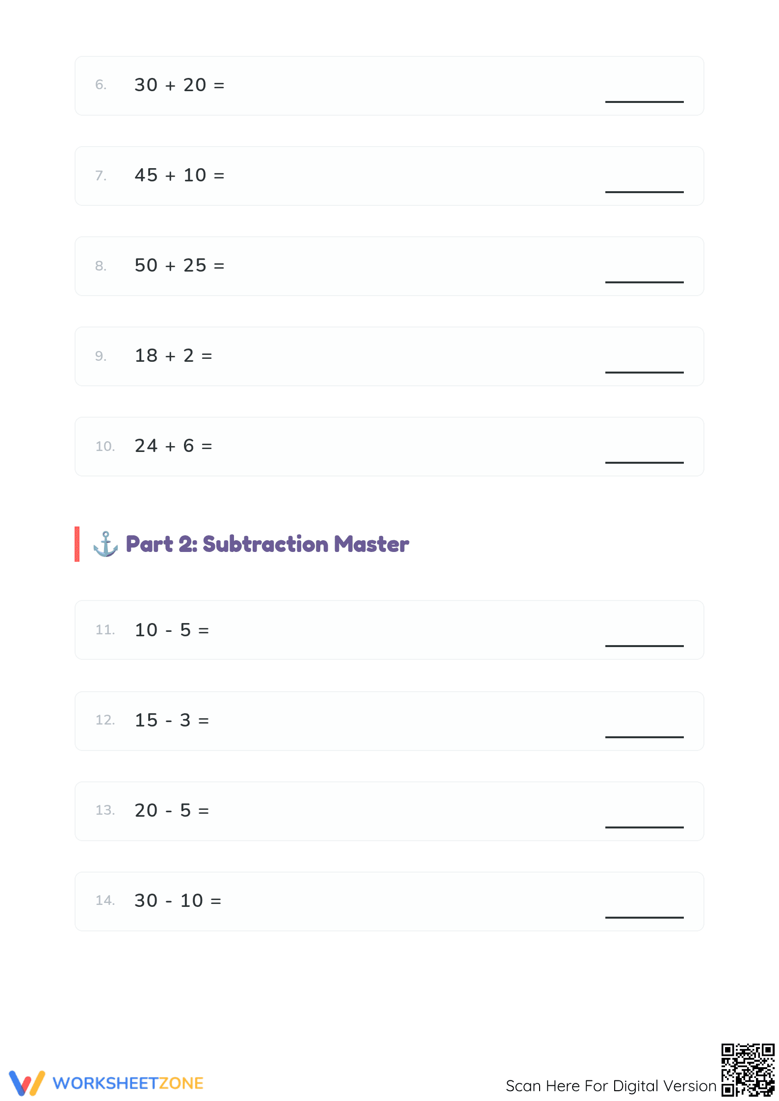 Essential Mental Math: Grade 1-2 Addition & Subtraction - Page 2