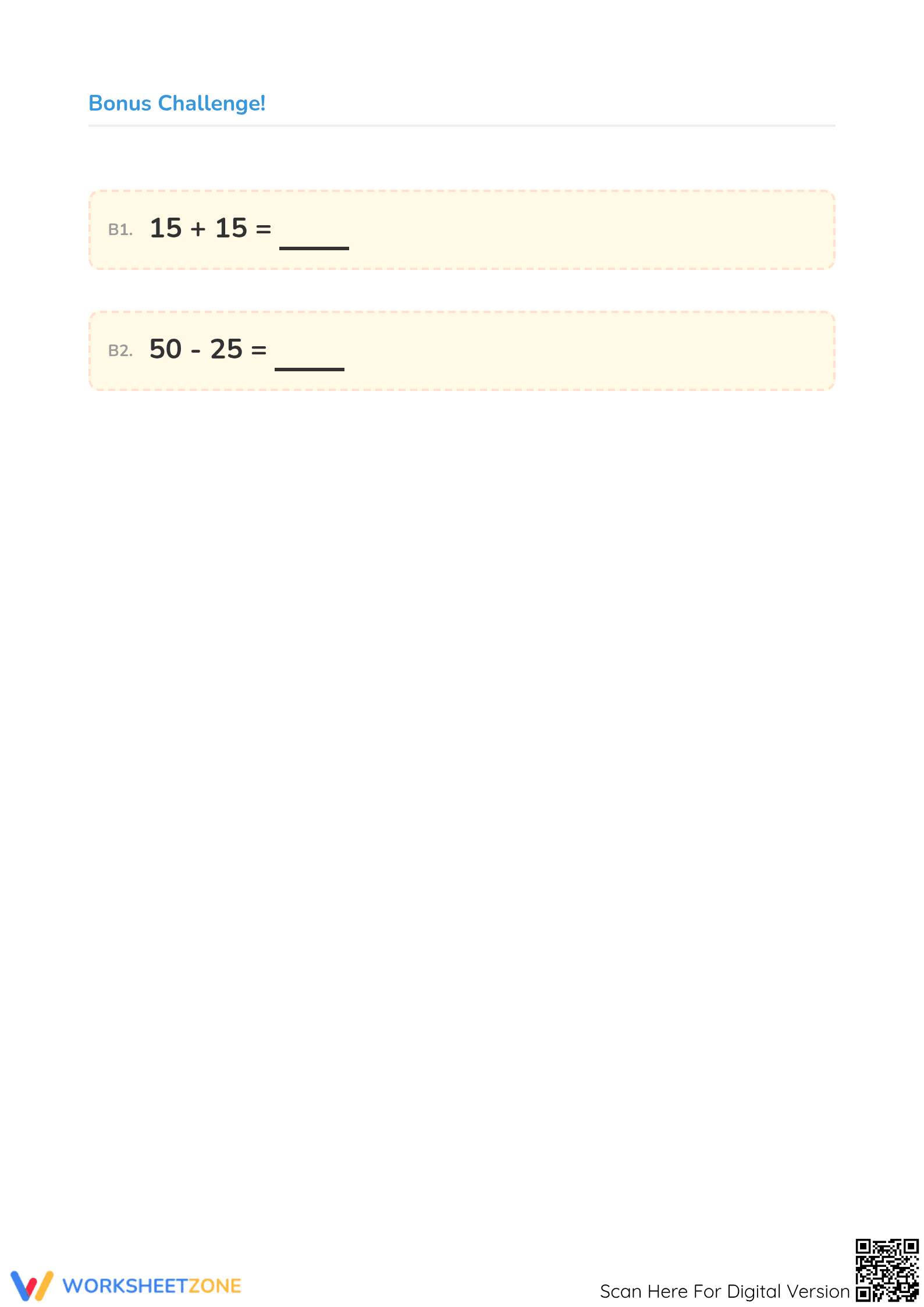 Adding & Subtracting Doubles | Essential Grade 1 Math - Page 3