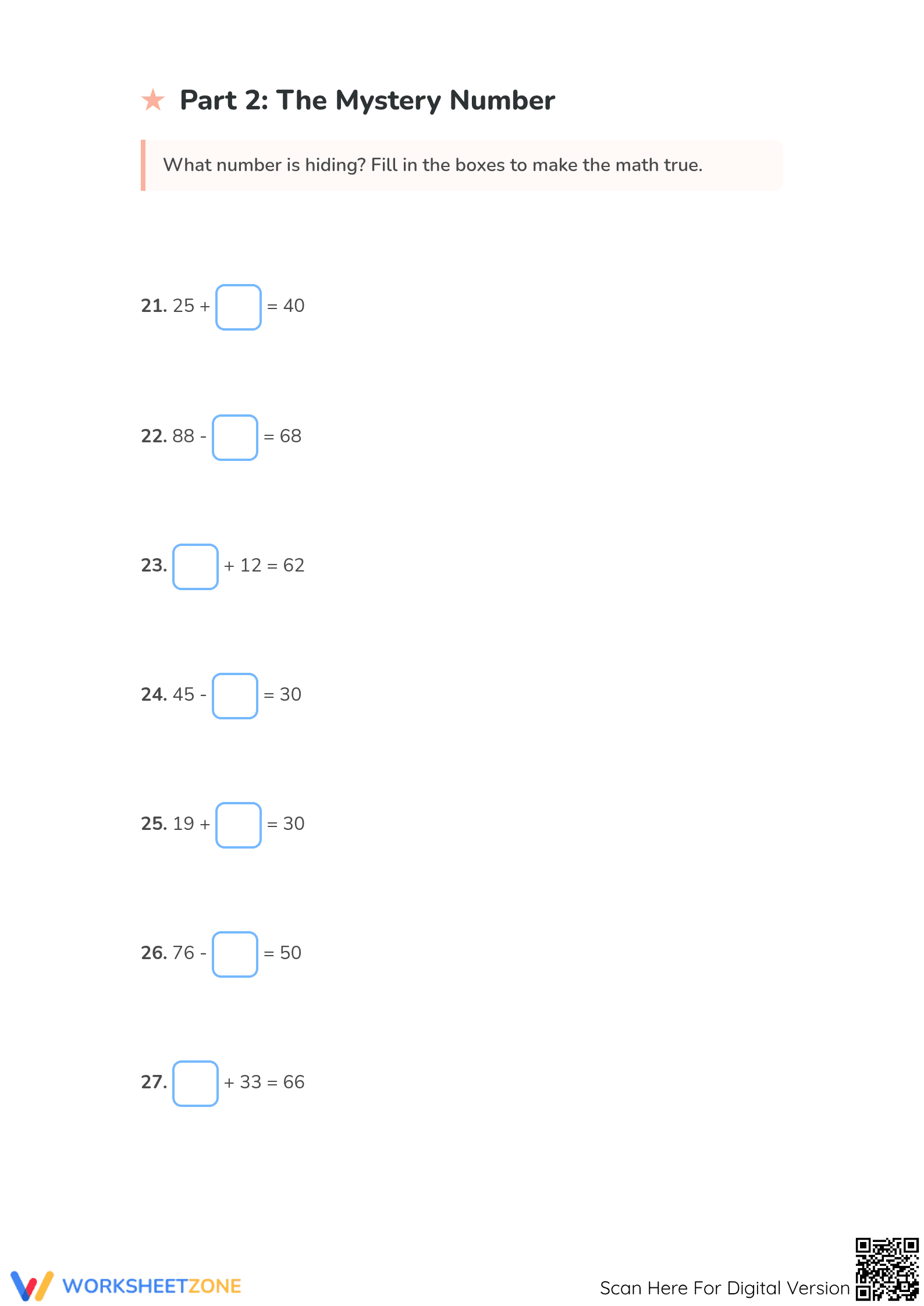 Essential 2-Digit Addition and Subtraction Worksheet - Page 4