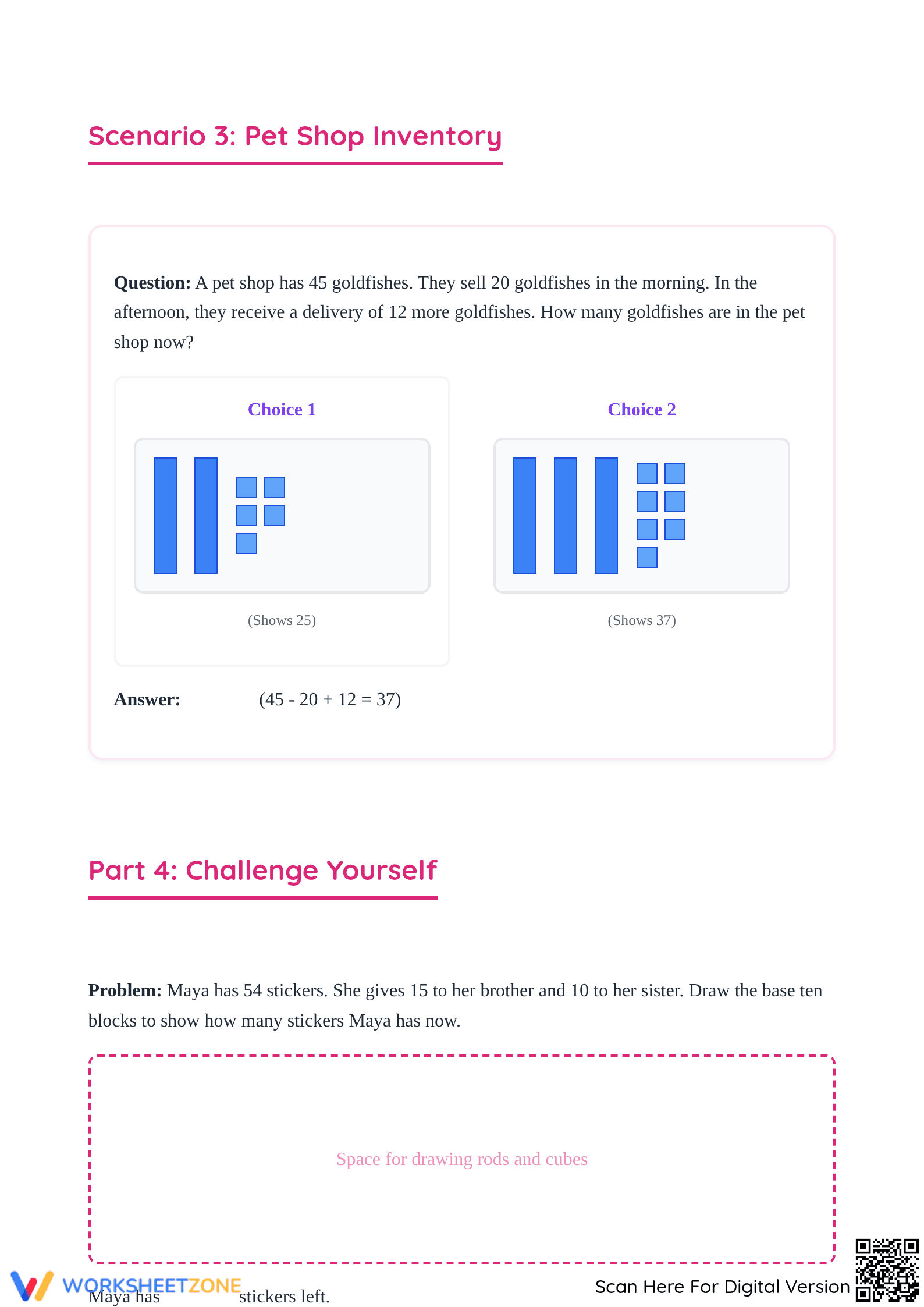 Essential Base Ten Mastery: Addition & Subtraction Math - Page 3