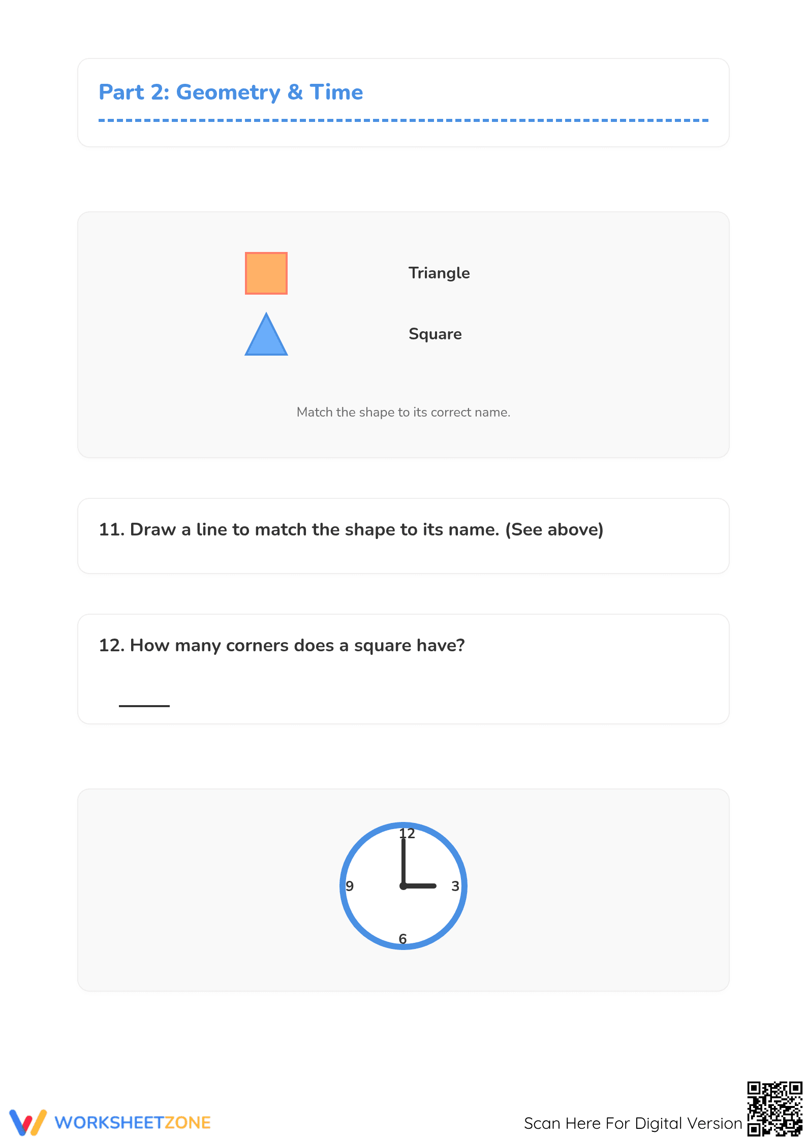 Complete Grade 2 Math Assessment: Aligned Standards Test - Page 3