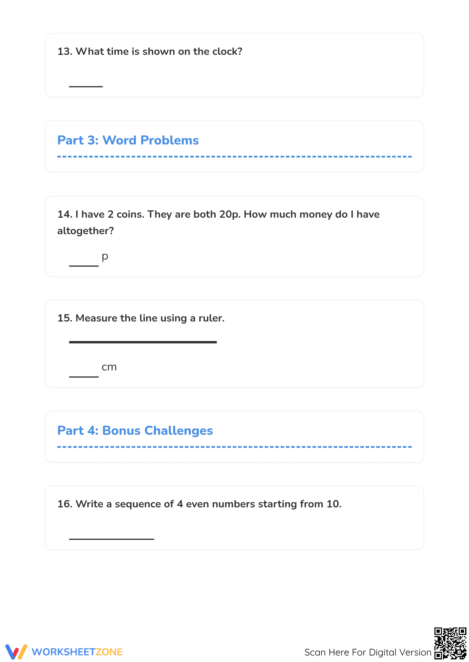 Complete Grade 2 Math Assessment: Aligned Standards Test - Page 4
