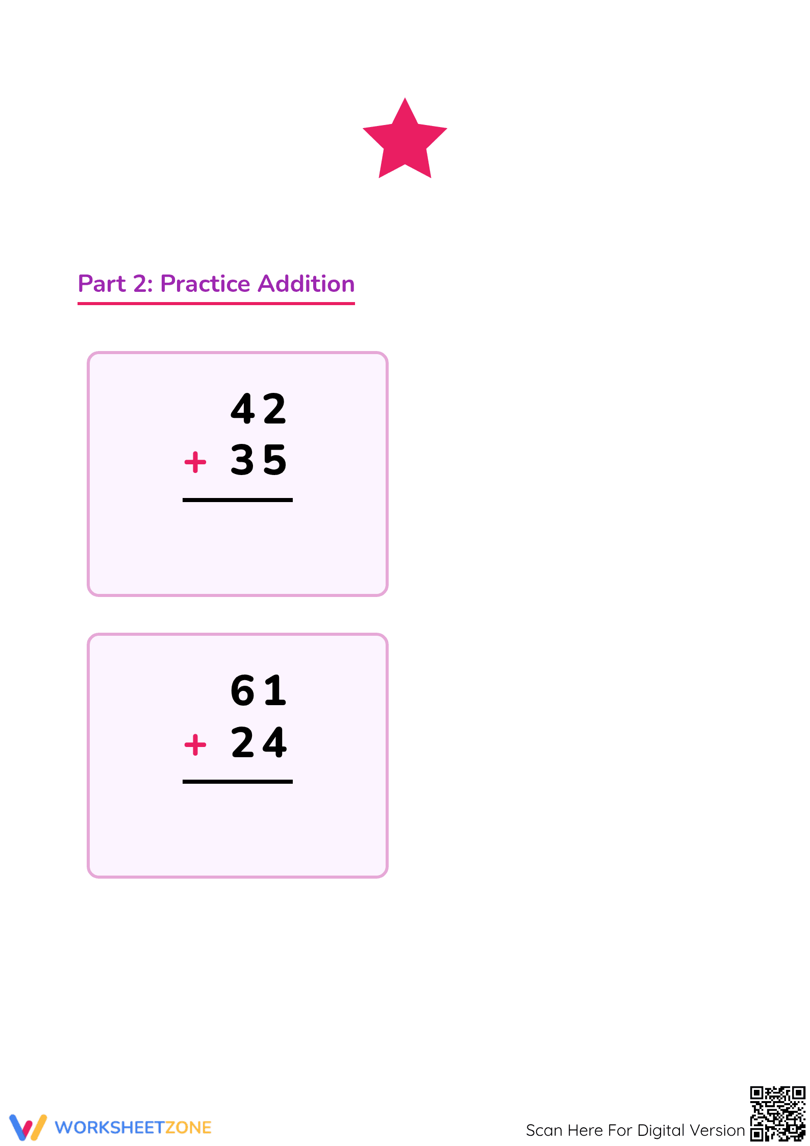 Double Digit Addition & Subtraction — Printable Grade 2 - Page 2