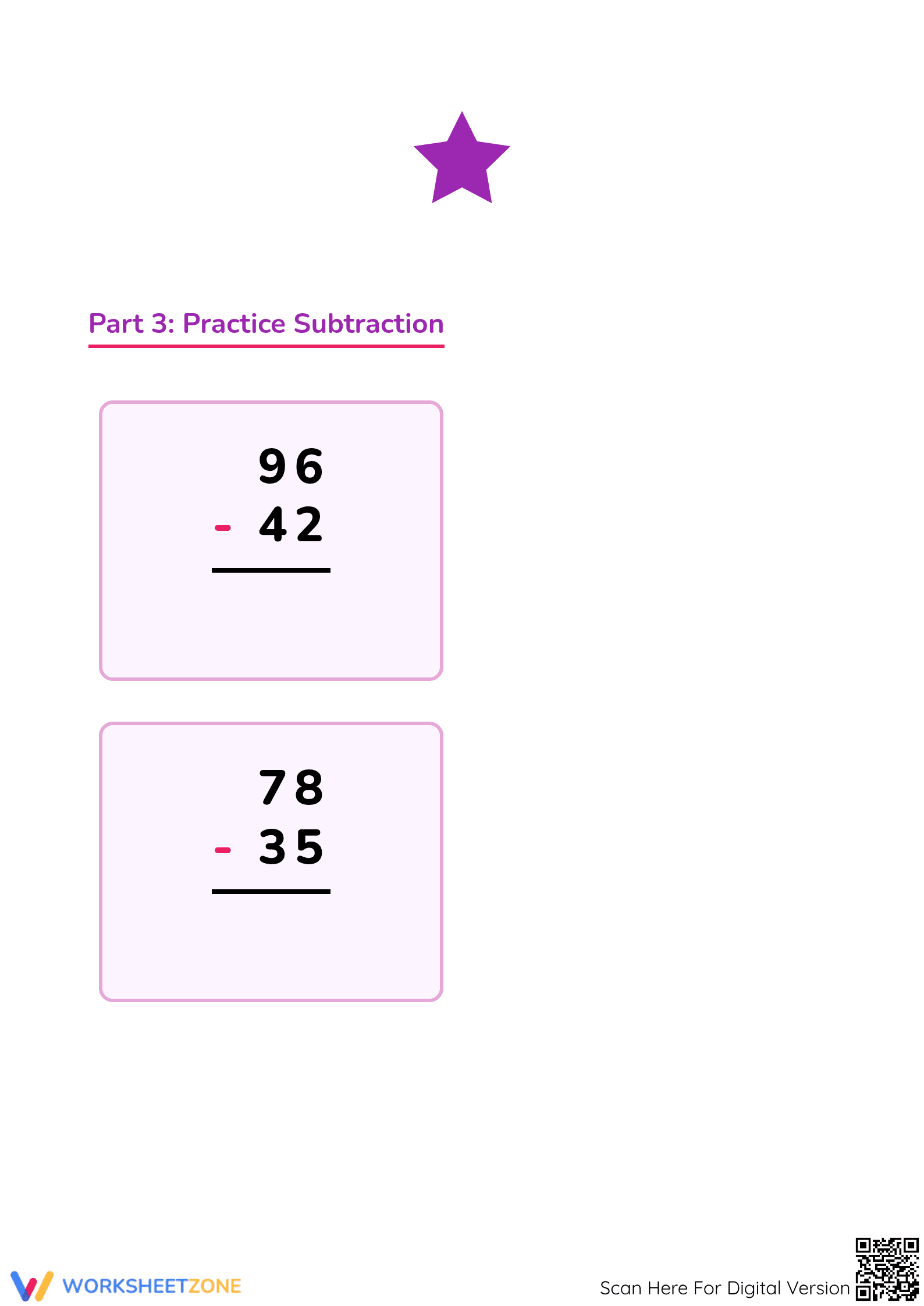 Double Digit Addition & Subtraction — Printable Grade 2 - Page 5