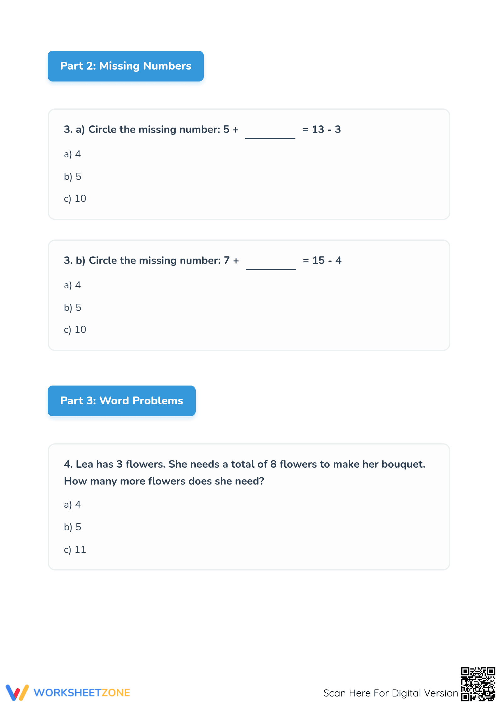 Essential Grade 2 Math Revision: Even, Odd & Word Problems - Page 3
