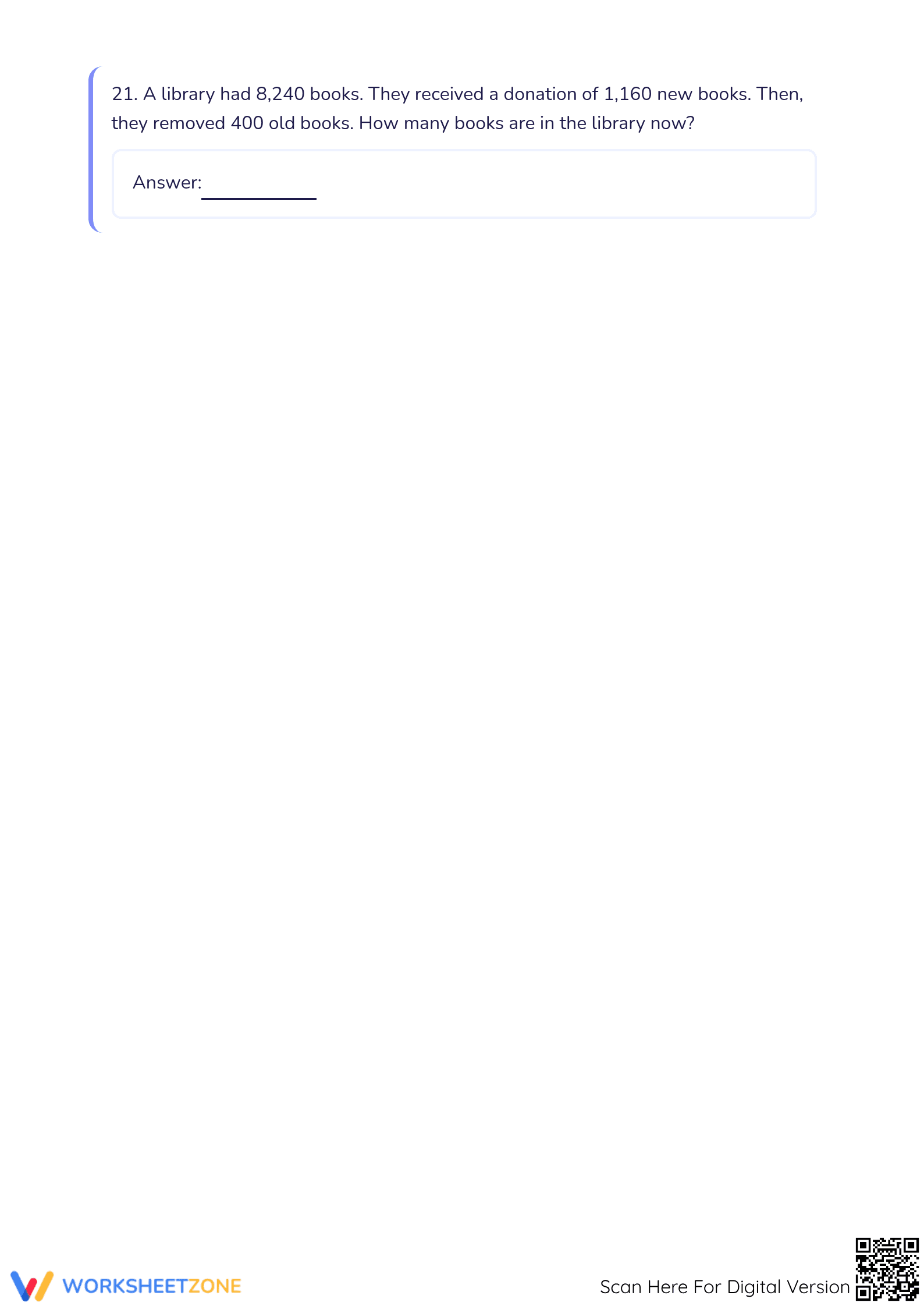 CCSS 3.NBT.A.2 Unit Test: Addition & Subtraction | Essential - Page 5