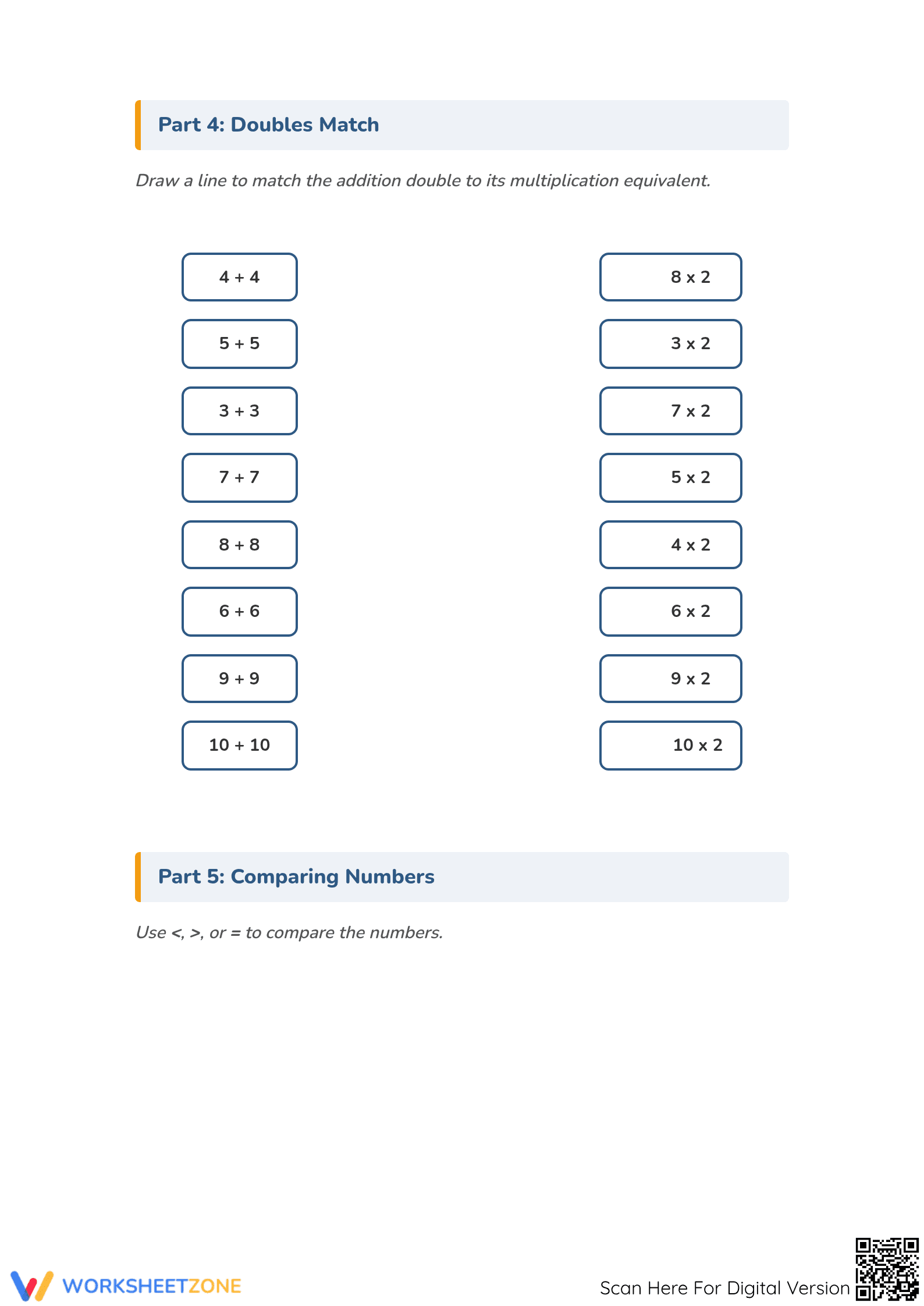 Essential 2.NBT.B.8 Place Value & Mental Math Worksheet - Page 4