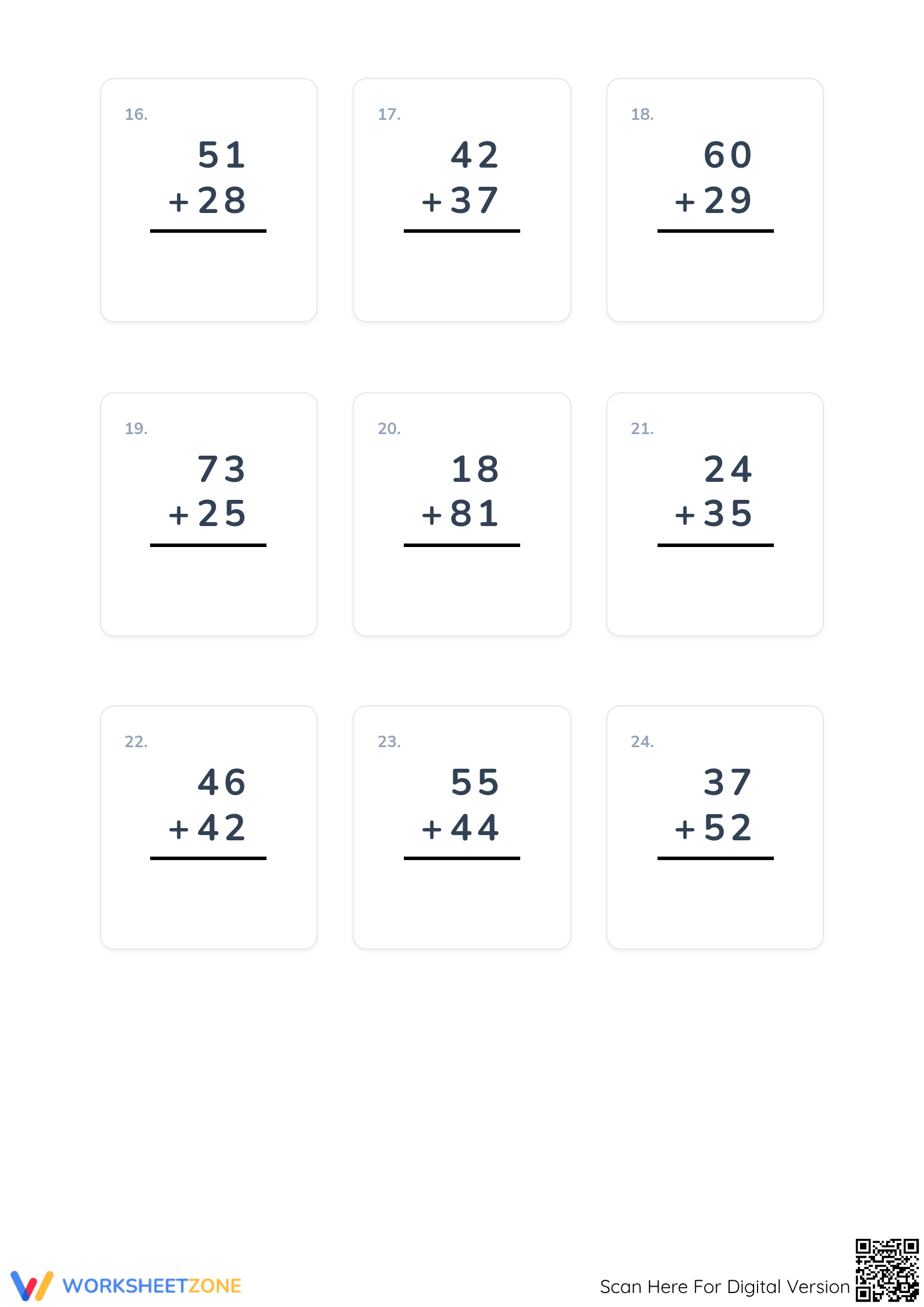 Essential Grade 2 Double Digit Addition and Subtraction - Page 3