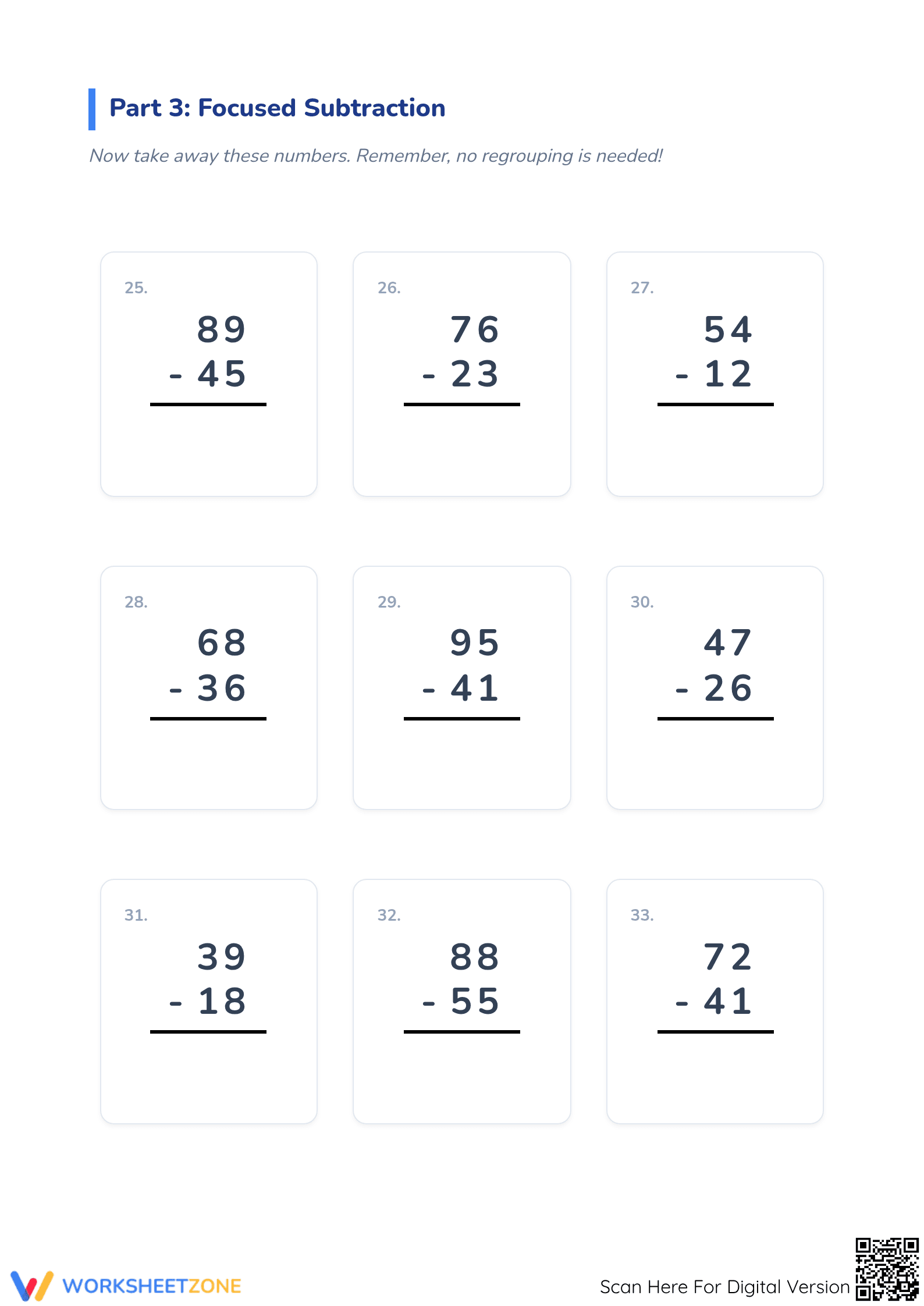 Essential Grade 2 Double Digit Addition and Subtraction - Page 4