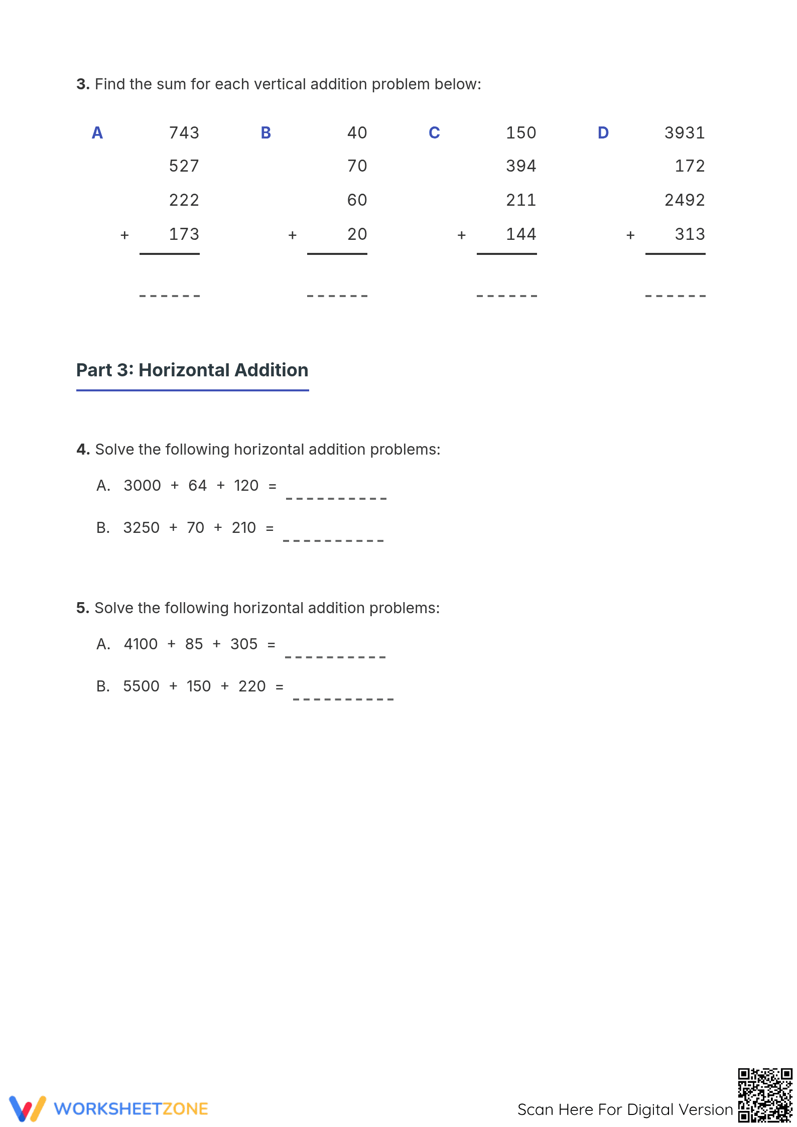 Essential Mixed Addition Practice | Grade 6-7 Math - Page 2