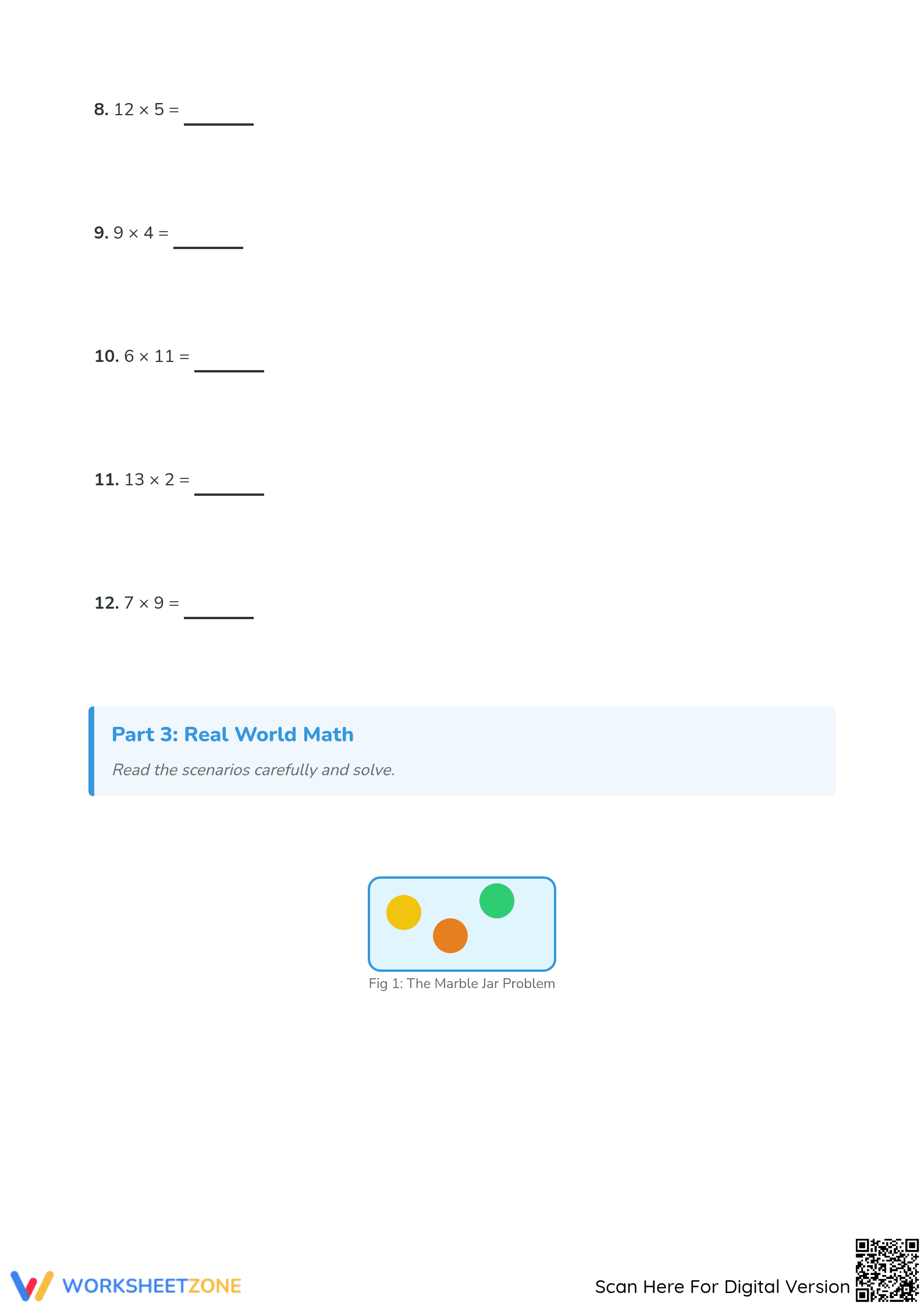 Essential Grade 4 Multi-Digit Math Review | Printable - Page 2