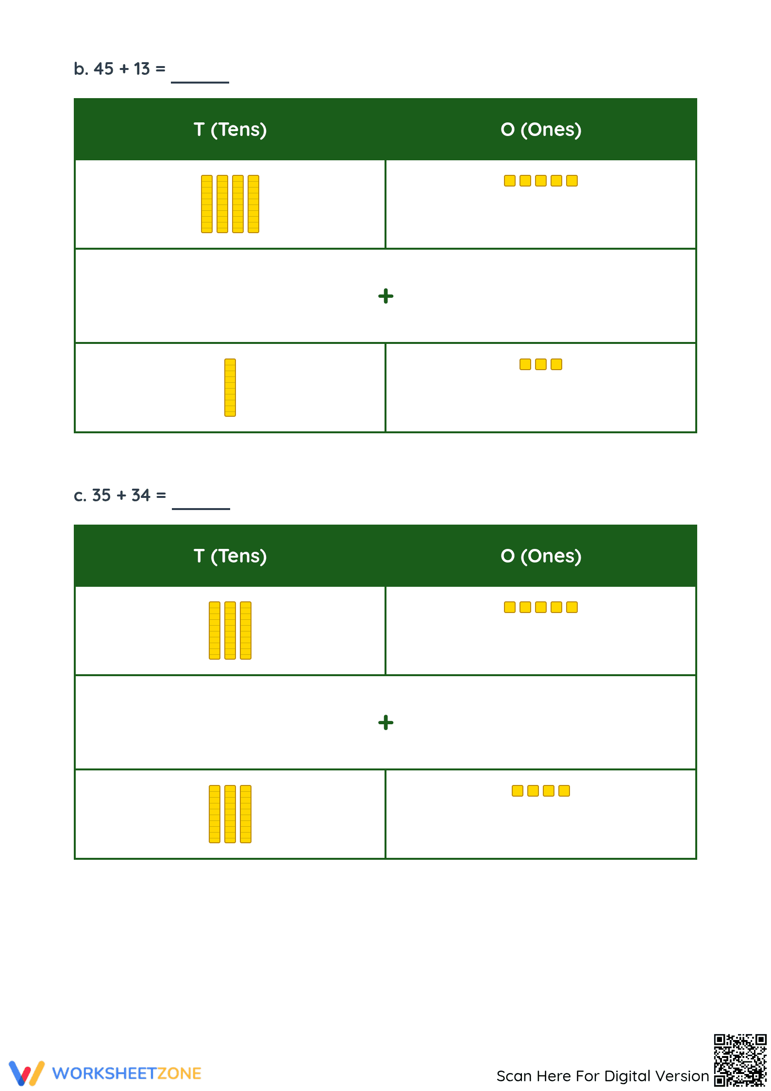Essential 2-Digit Addition Worksheet | Grade 2 Math - Page 2