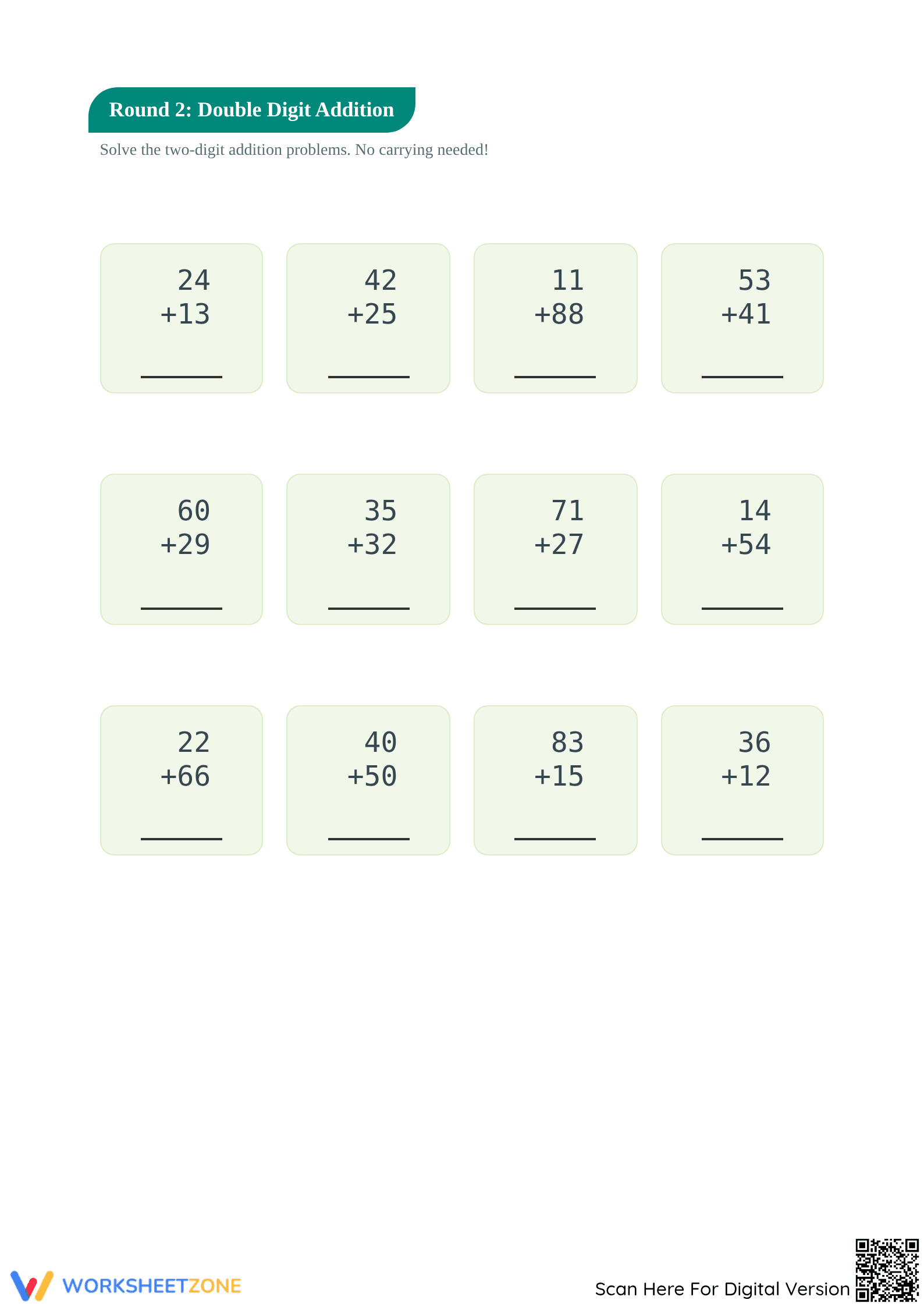 Essential Grade 2-3 Math Quiz: Mixed Addition & Subtraction - Page 2