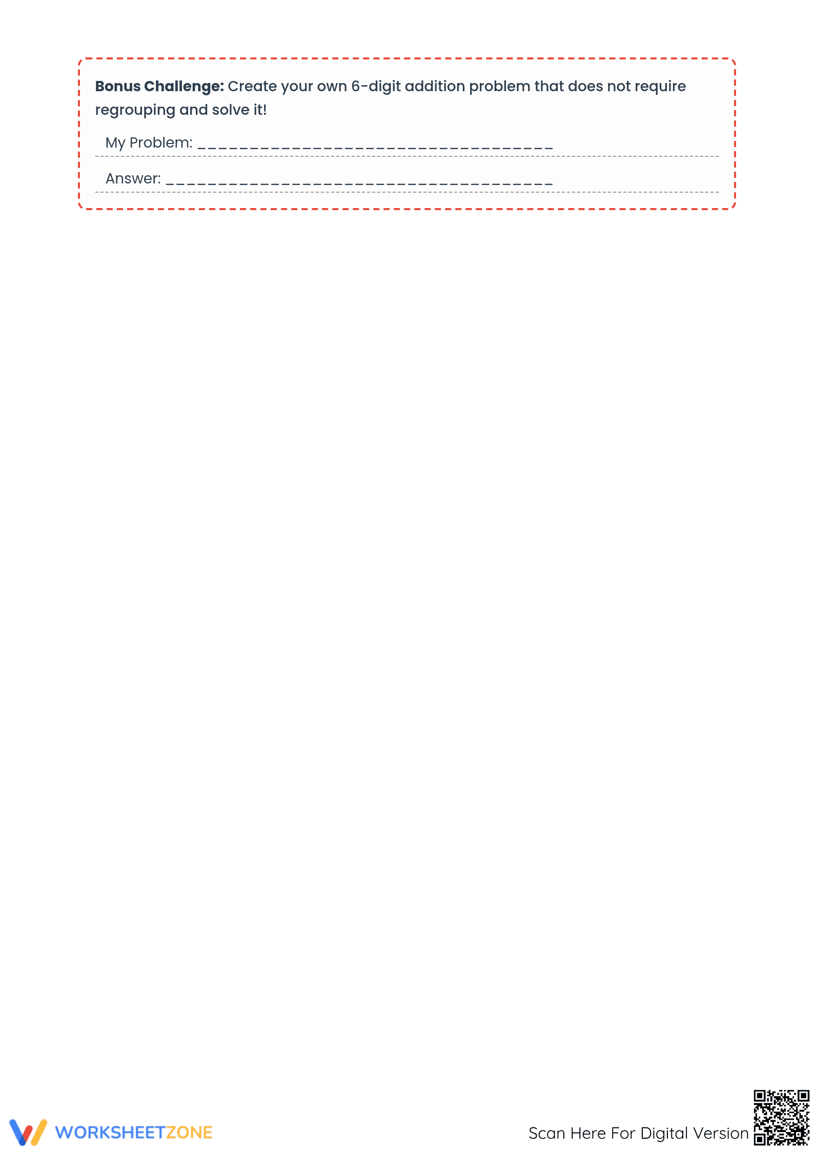 Printable Addition without Regrouping Worksheet | Grade 4 - Page 4
