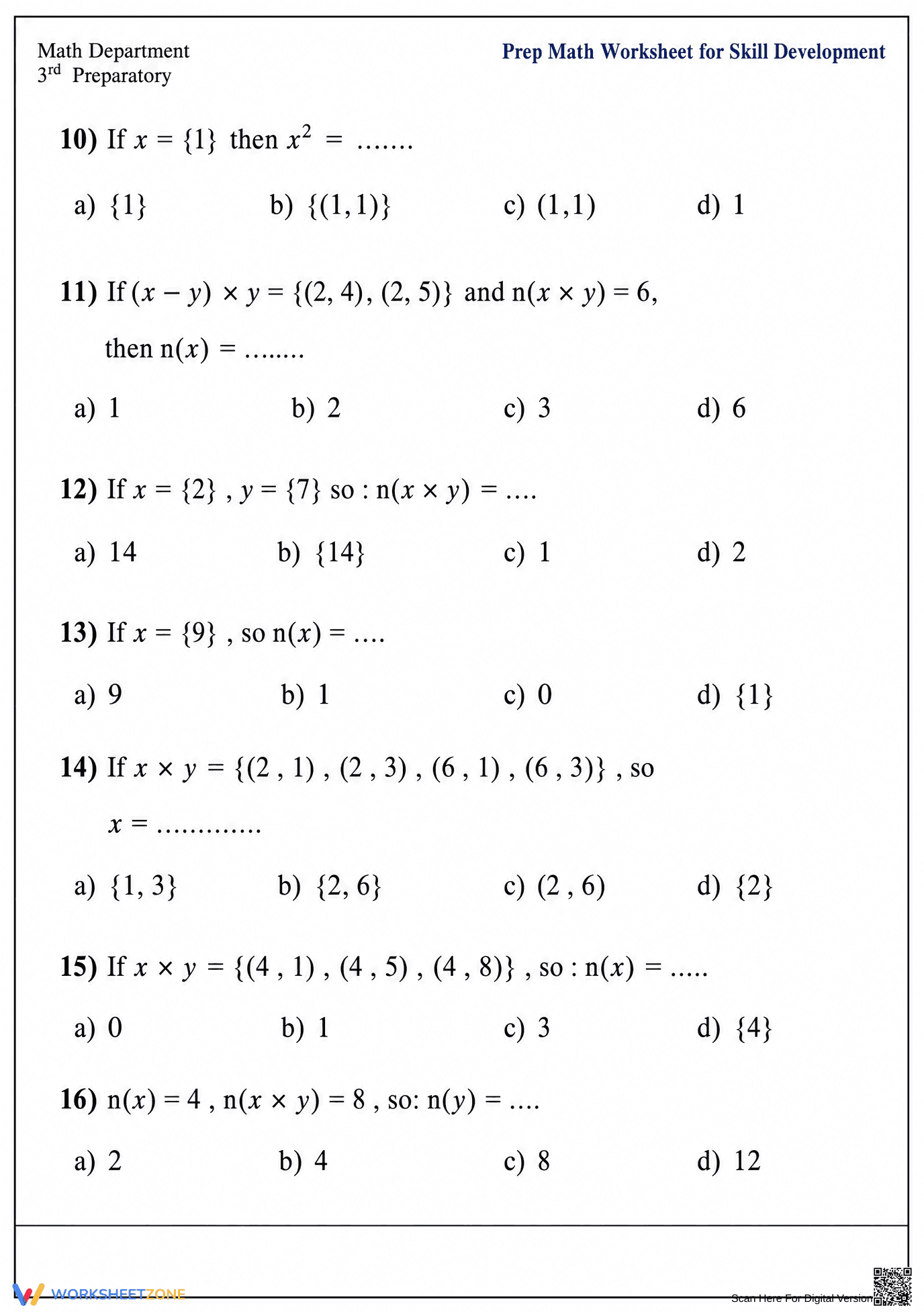 Essential Coordinate Geometry & Set Theory | Grade 9 Math - Page 2