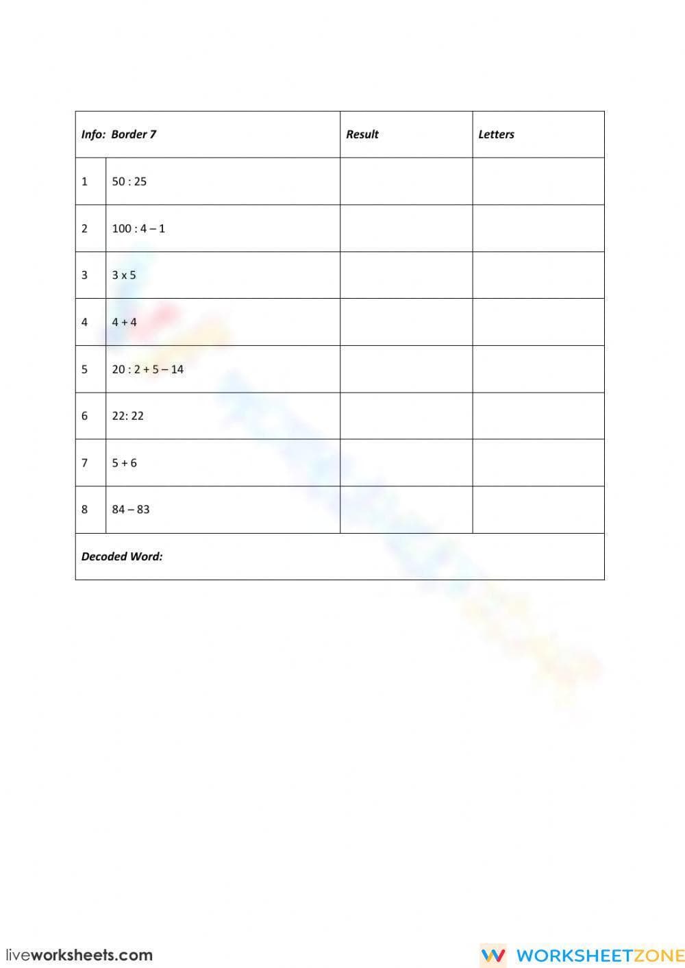 Country Borders Worksheet - Page 6