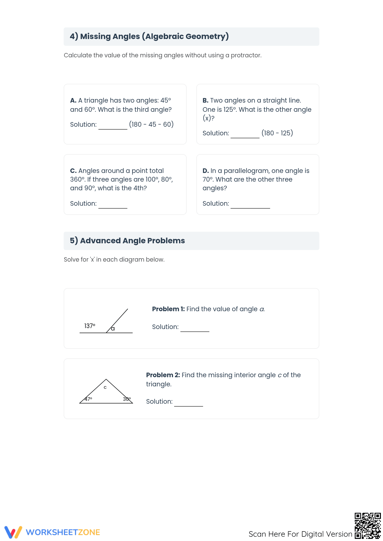 Essential Grade 6 Geometry Quiz: Shapes & Angles | Aligned - Page 3