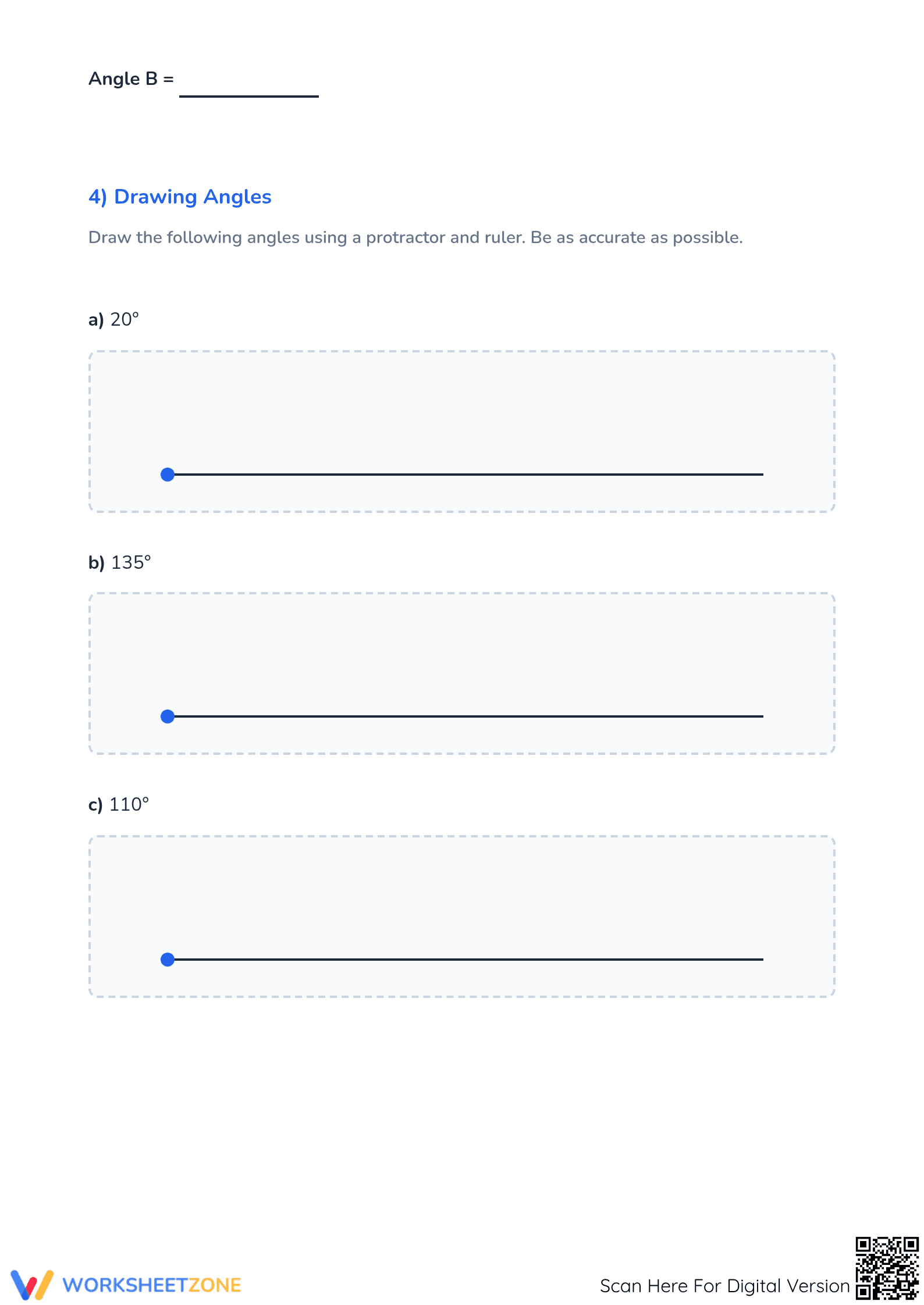 Grade 5 Geometry & Angles — Printable No-Prep Worksheet - Page 4