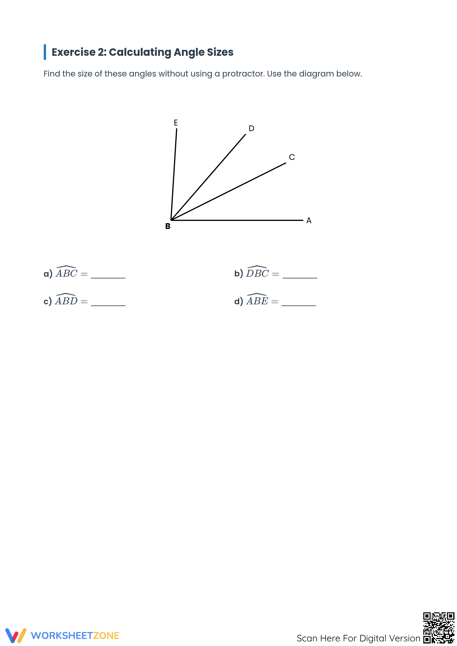 Classifying and Calculating Angles | Essential Grade 8 Math - Page 2