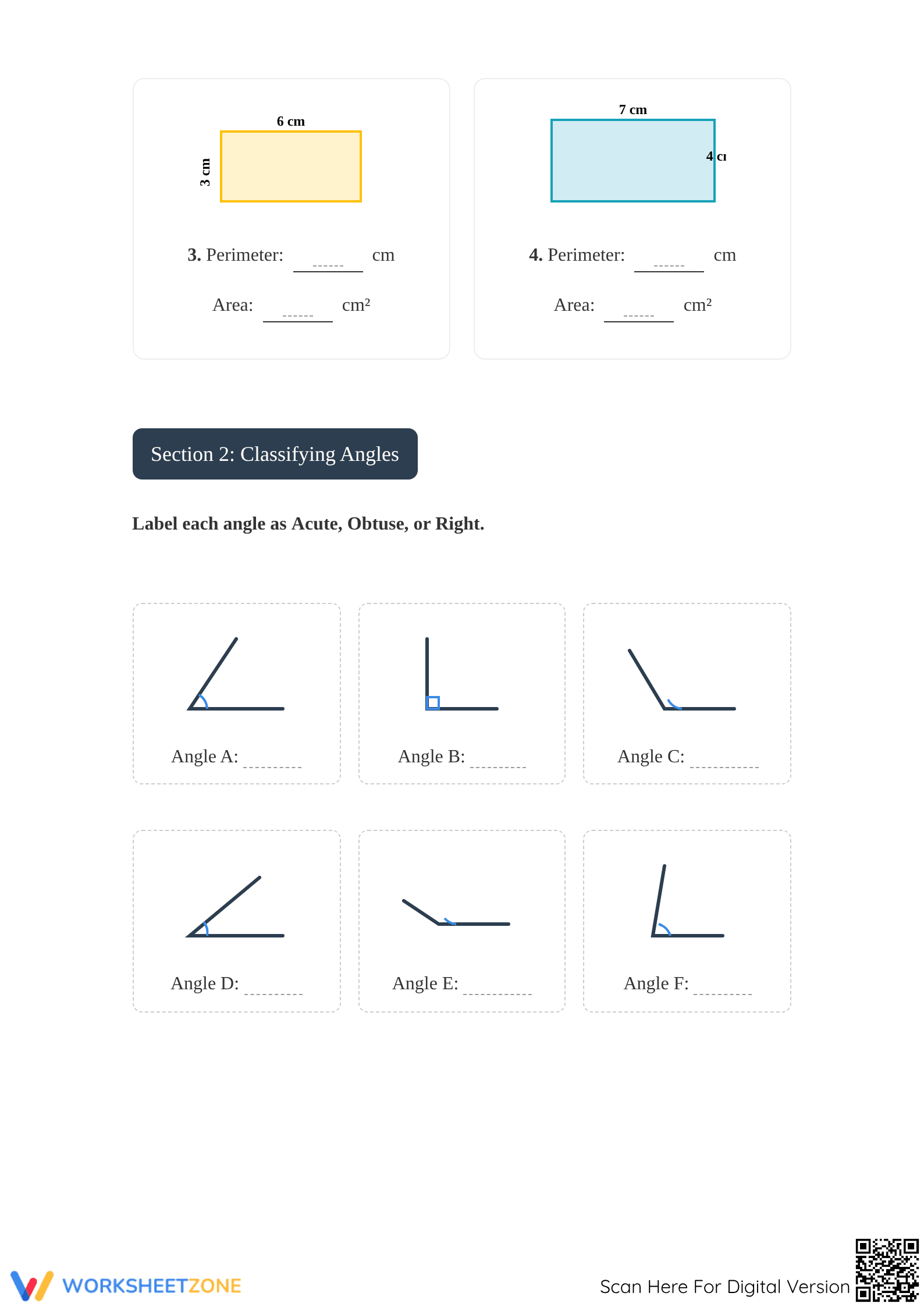 4.MD.C.6 Worksheet: Geometry & Angles — Grade 4 Aligned - Page 2