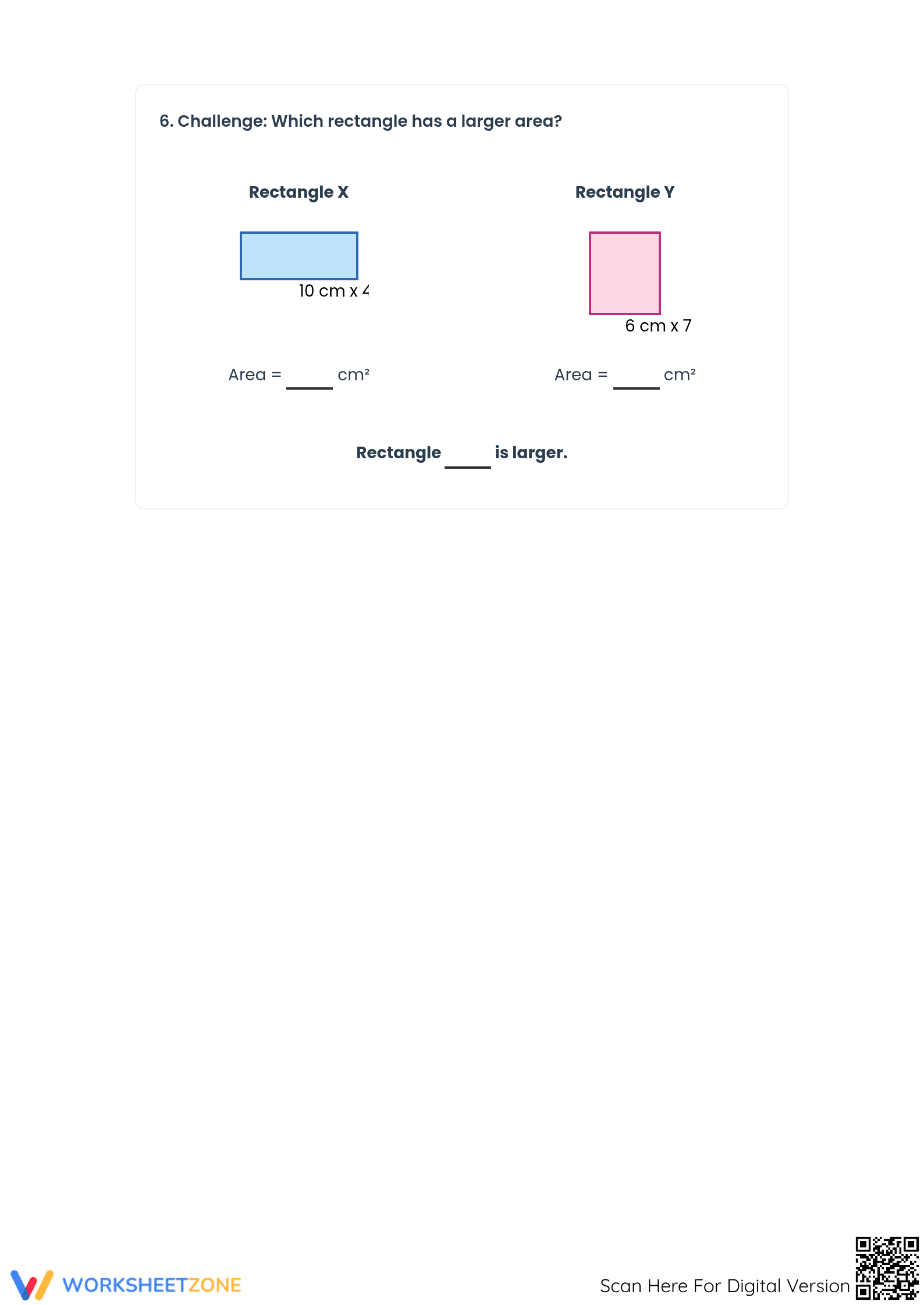 Finding the Area Worksheet | Grade 3 Printable Essential - Page 5