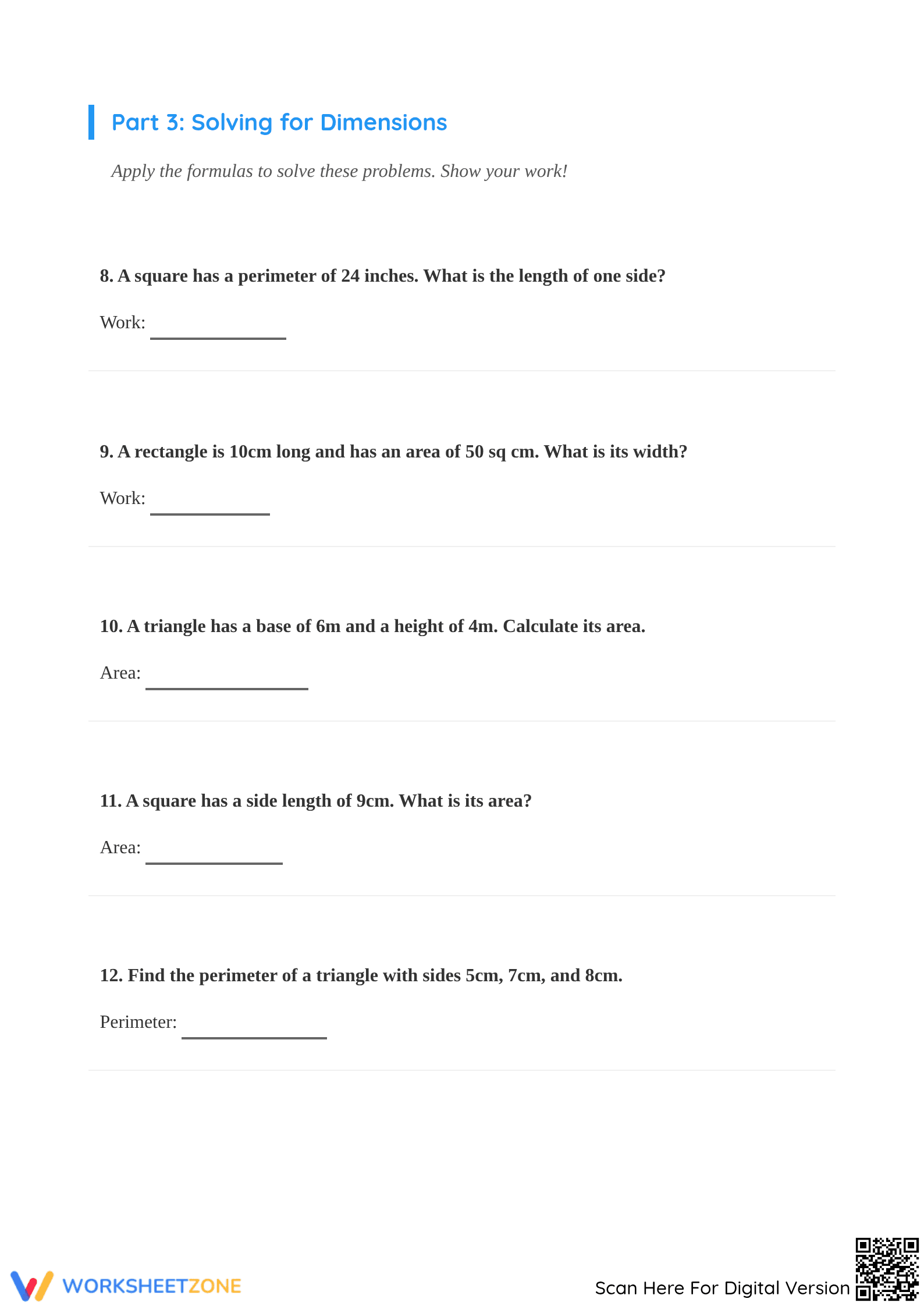 Essential Area and Perimeter Worksheet | Grade 5 Math - Page 4