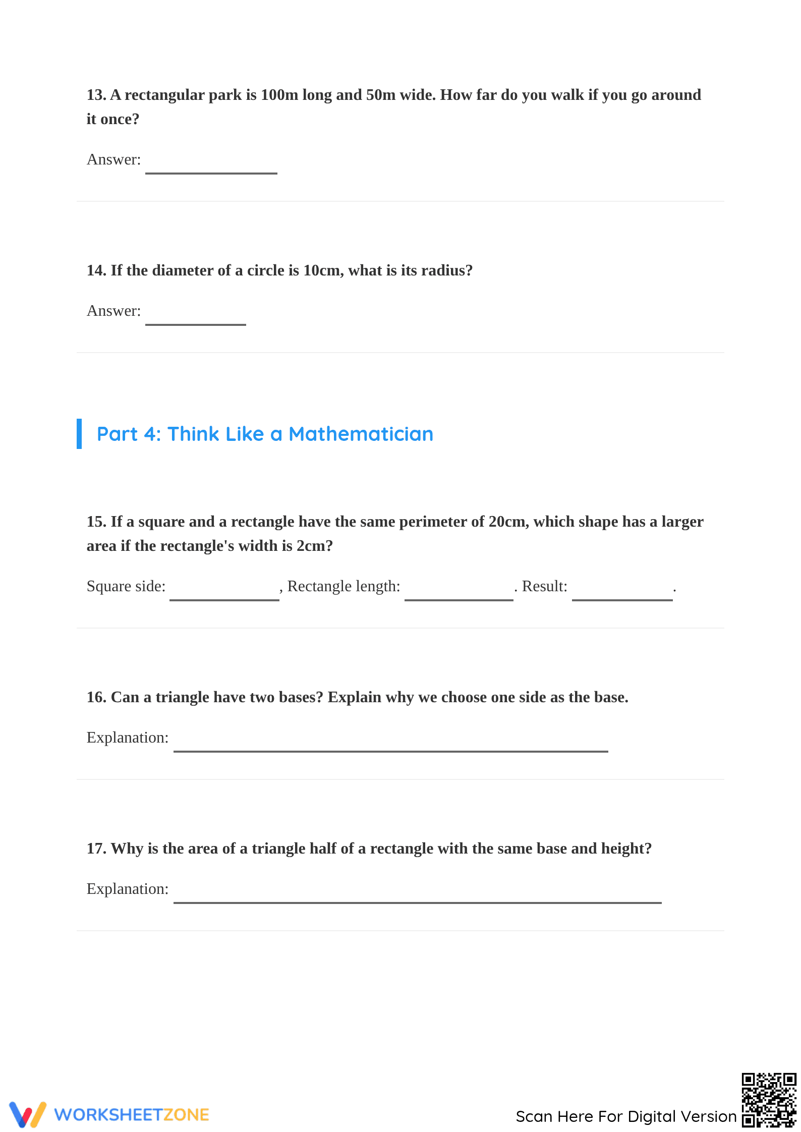 Essential Area and Perimeter Worksheet | Grade 5 Math - Page 5