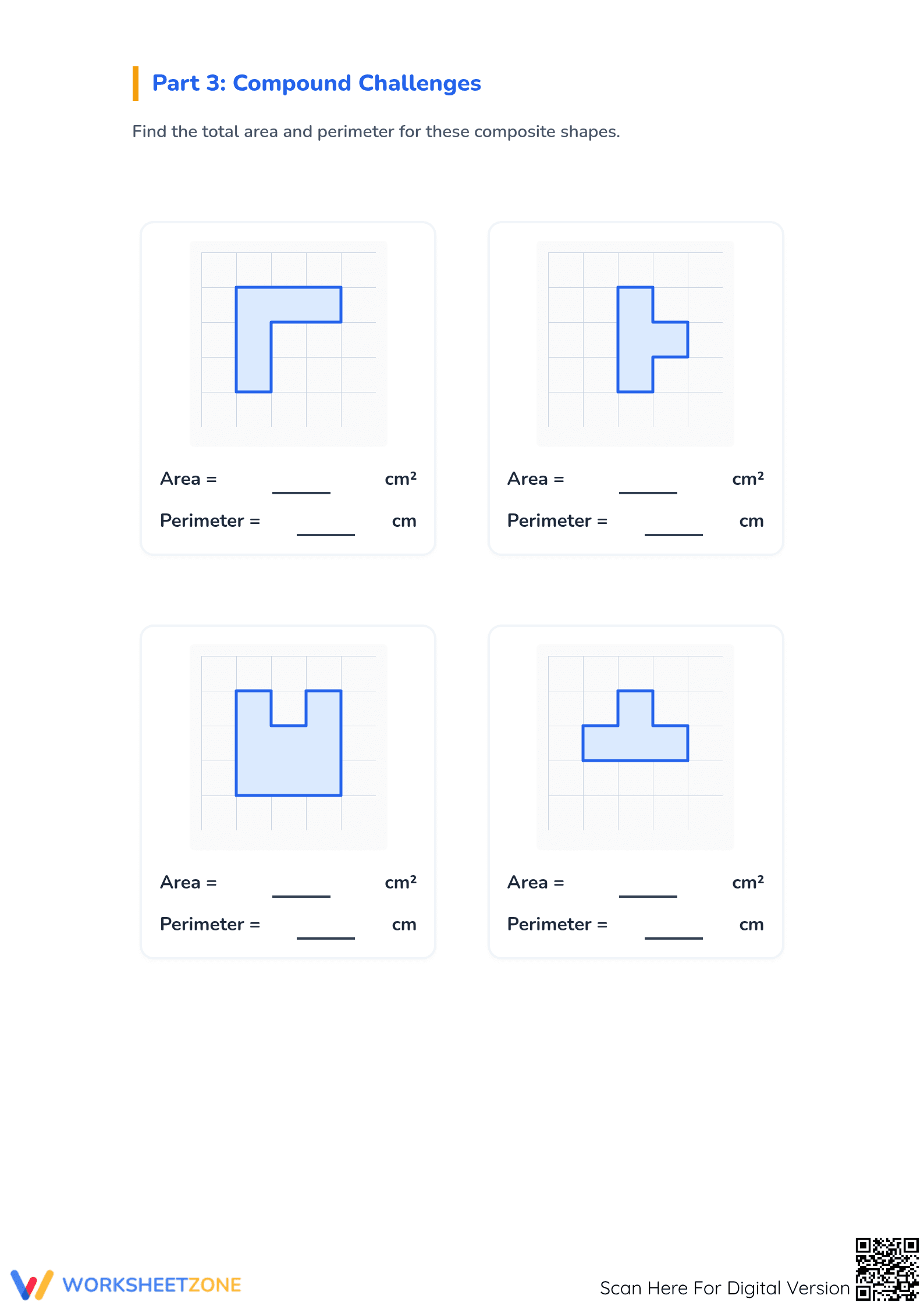 Area and Perimeter Essential Practice | Grade 3-4 Worksheet - Page 3