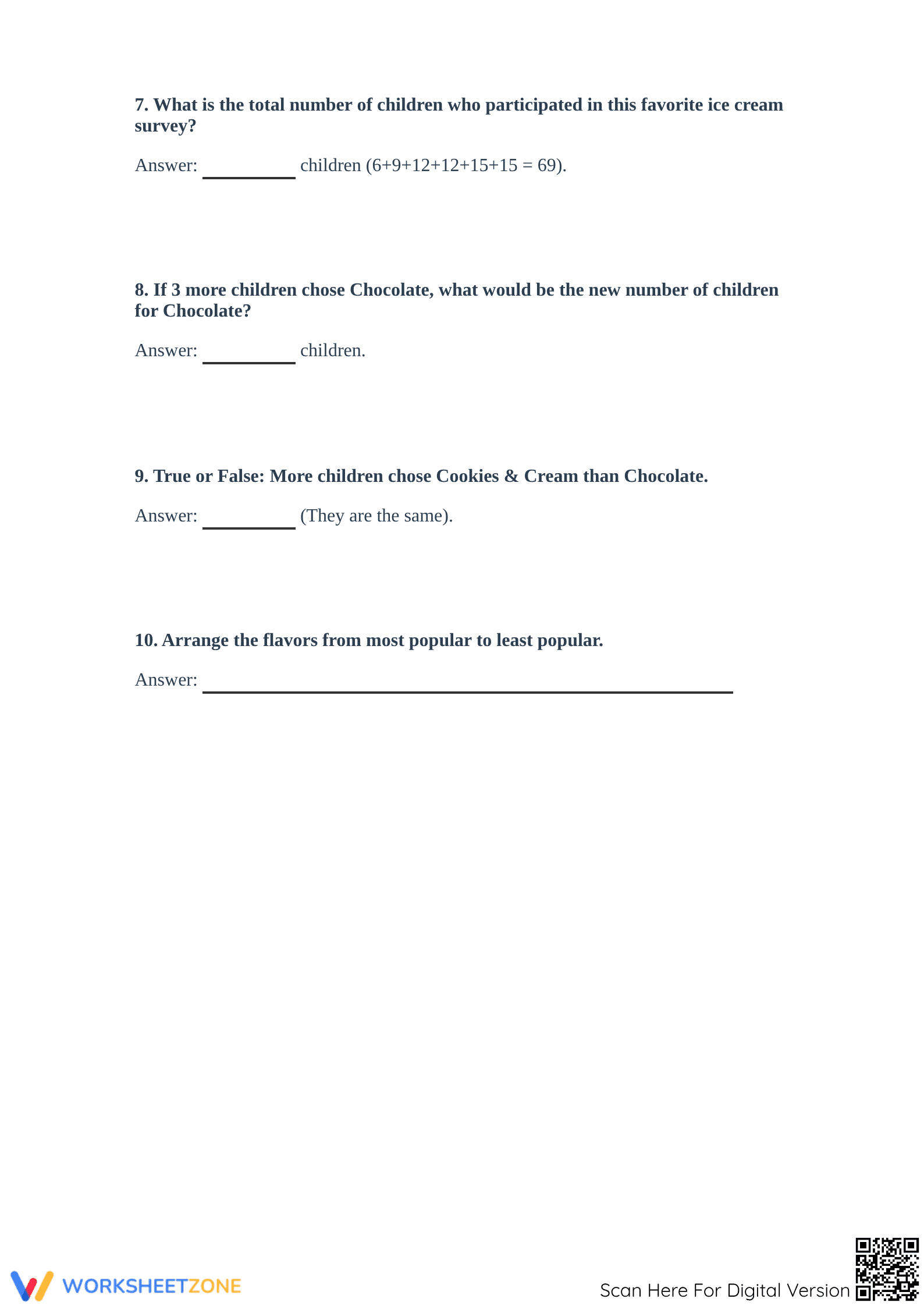 Printable Bar Graph Worksheet | Grade 3 Math Guide - Page 4