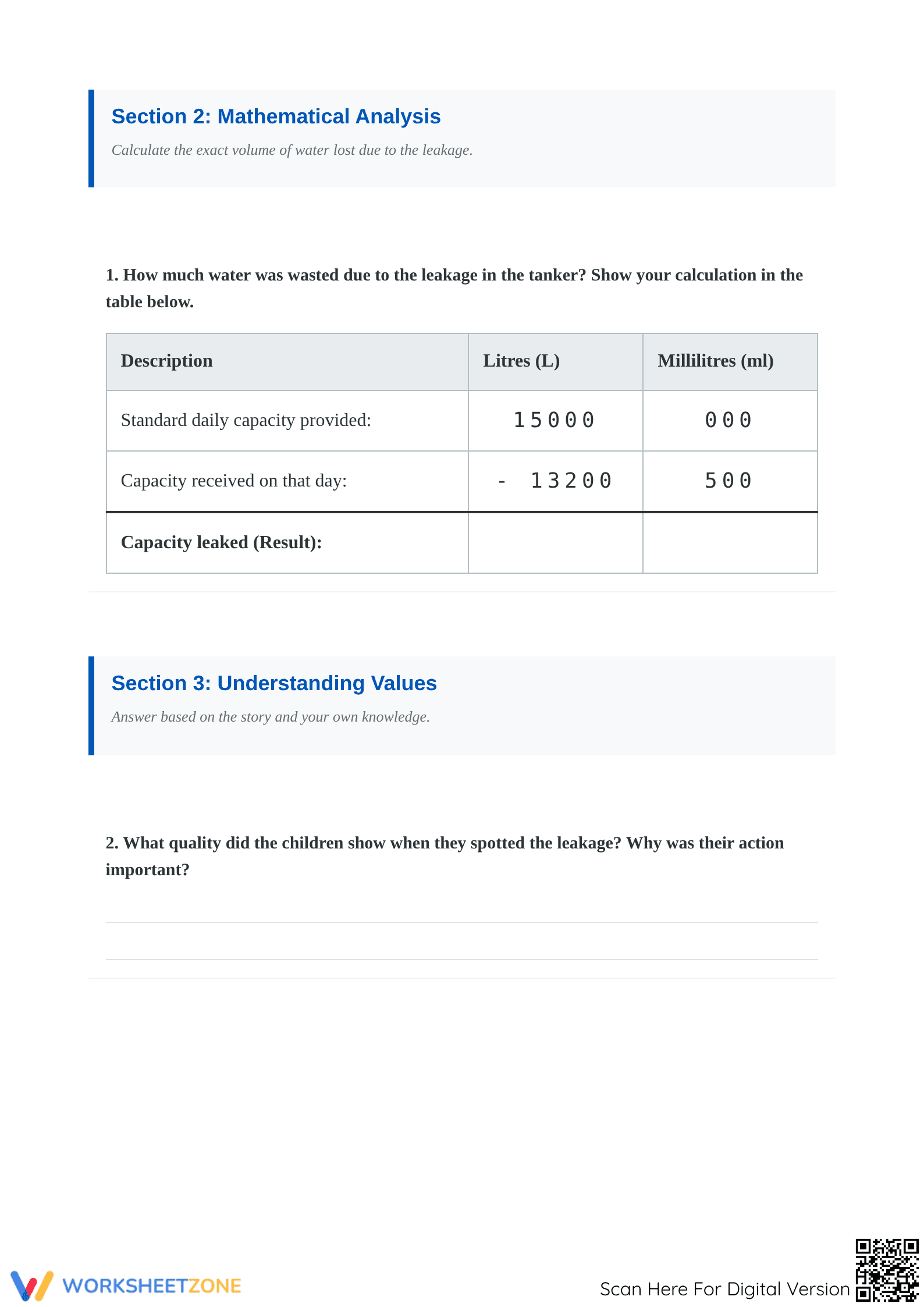 Printable Volume Worksheet | Grade 3 Math Guide - Page 2
