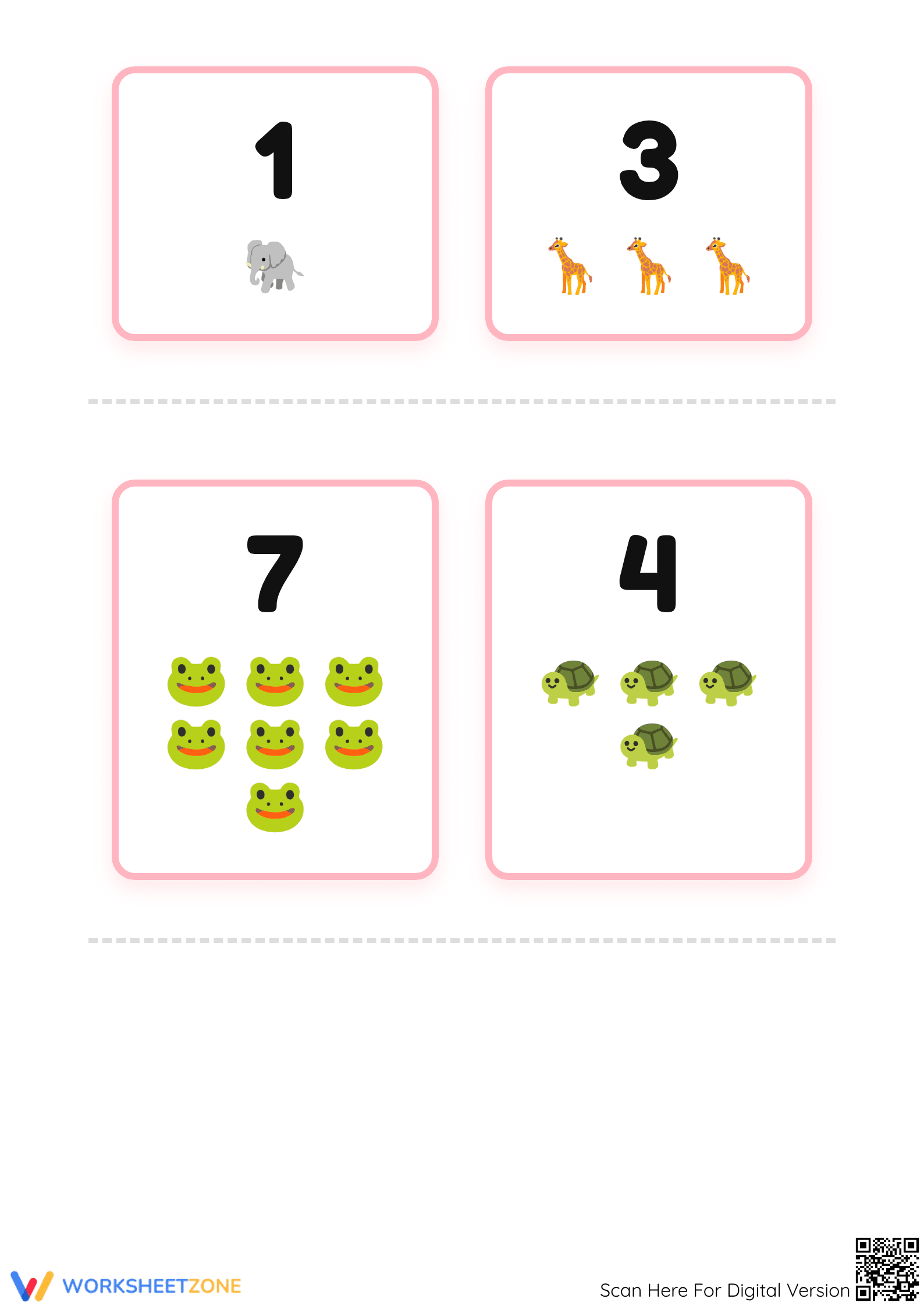 Printable Comparing Numbers Worksheet | Grade K Math - Page 5