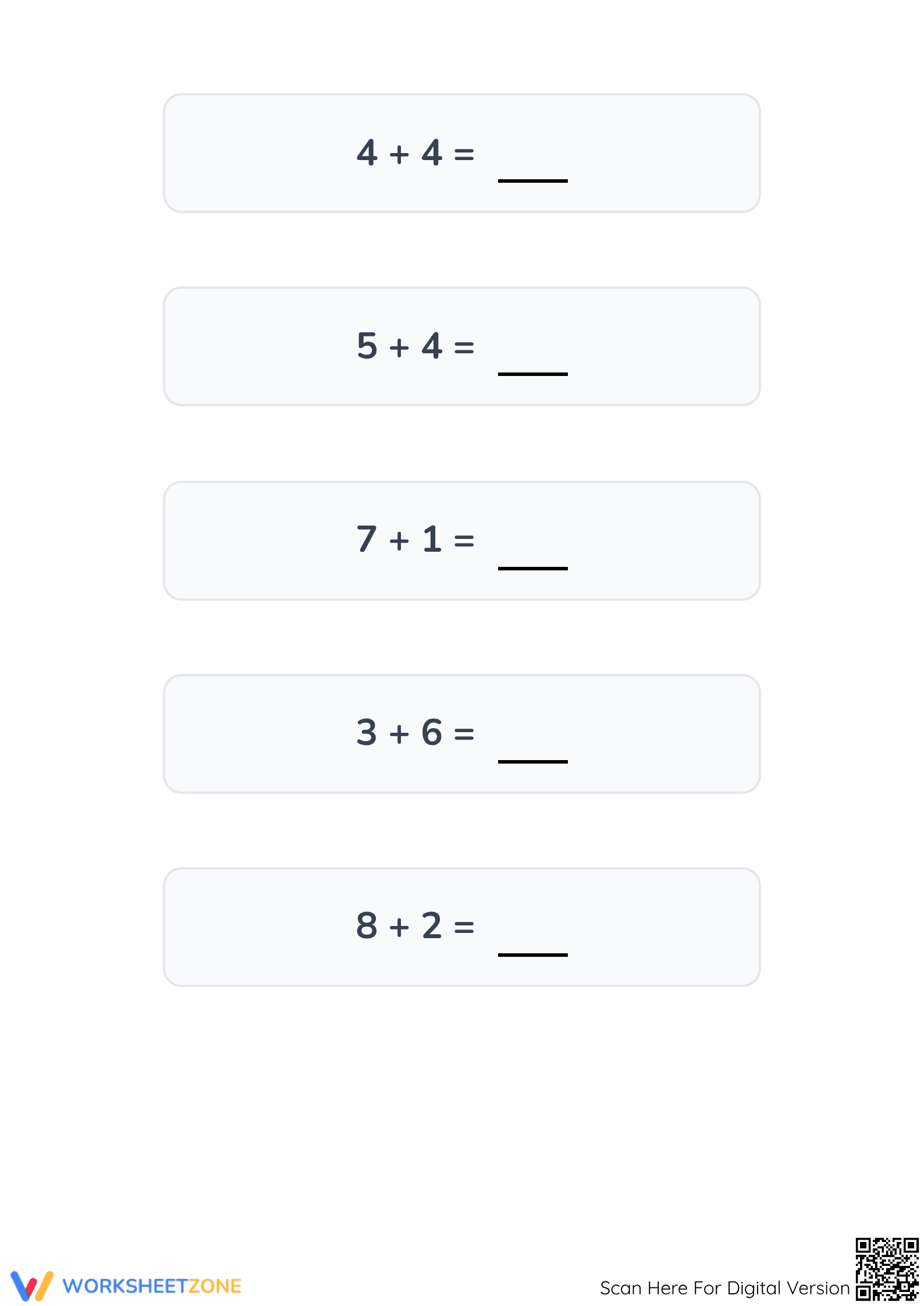 Essential Grade 1 Comparing Numbers Printable Worksheet - Page 4
