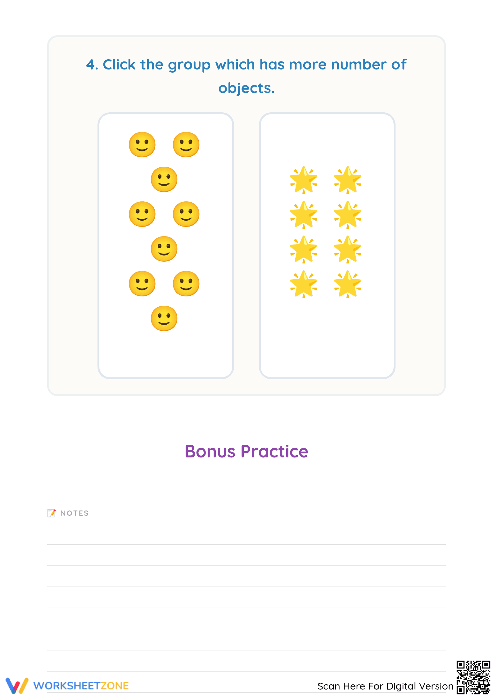 Essential Comparing Objects Worksheet | Grade 1 Math Aligned - Page 3