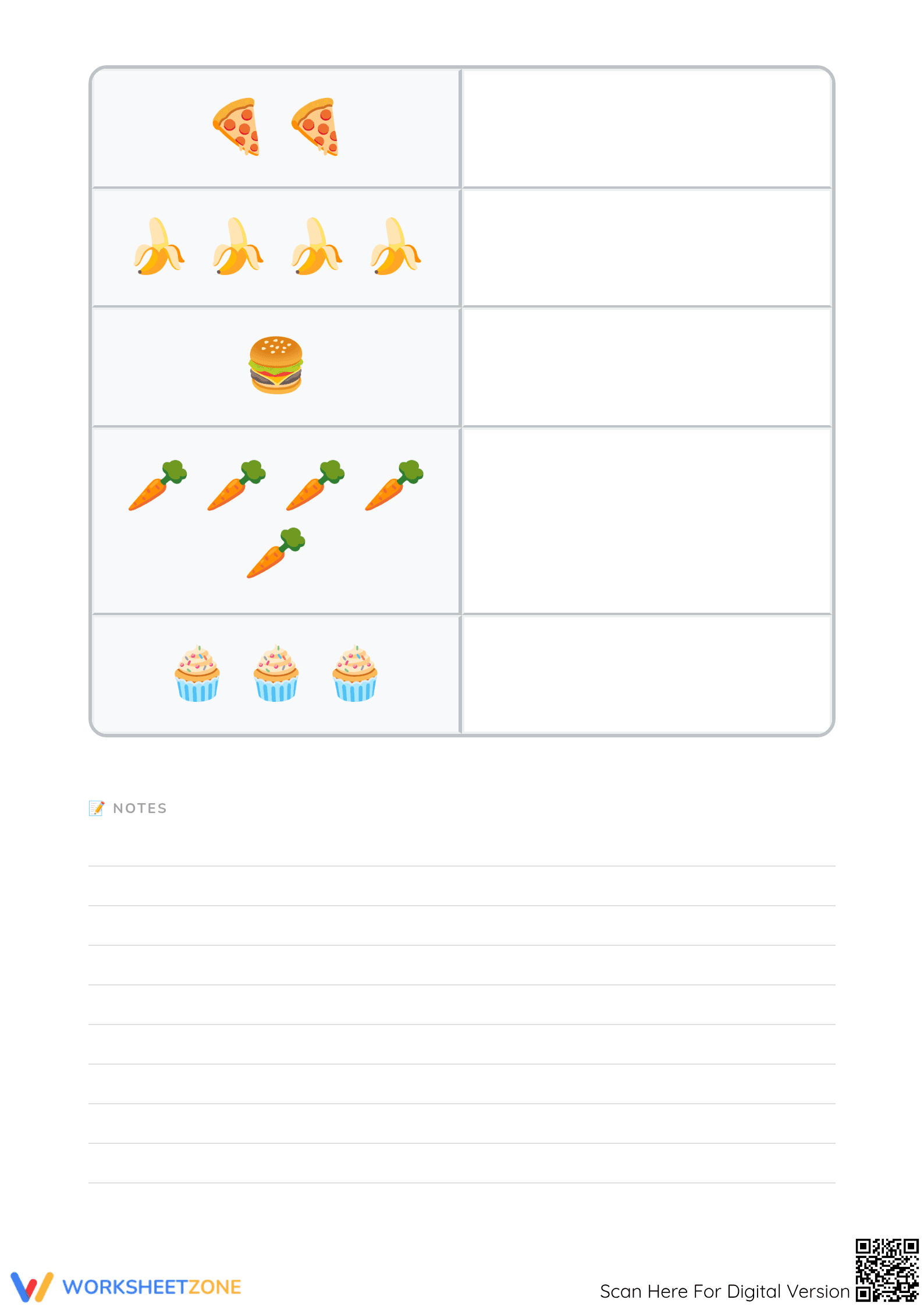 Grade K Same Sets Math — Printable No-Prep Worksheet - Page 4