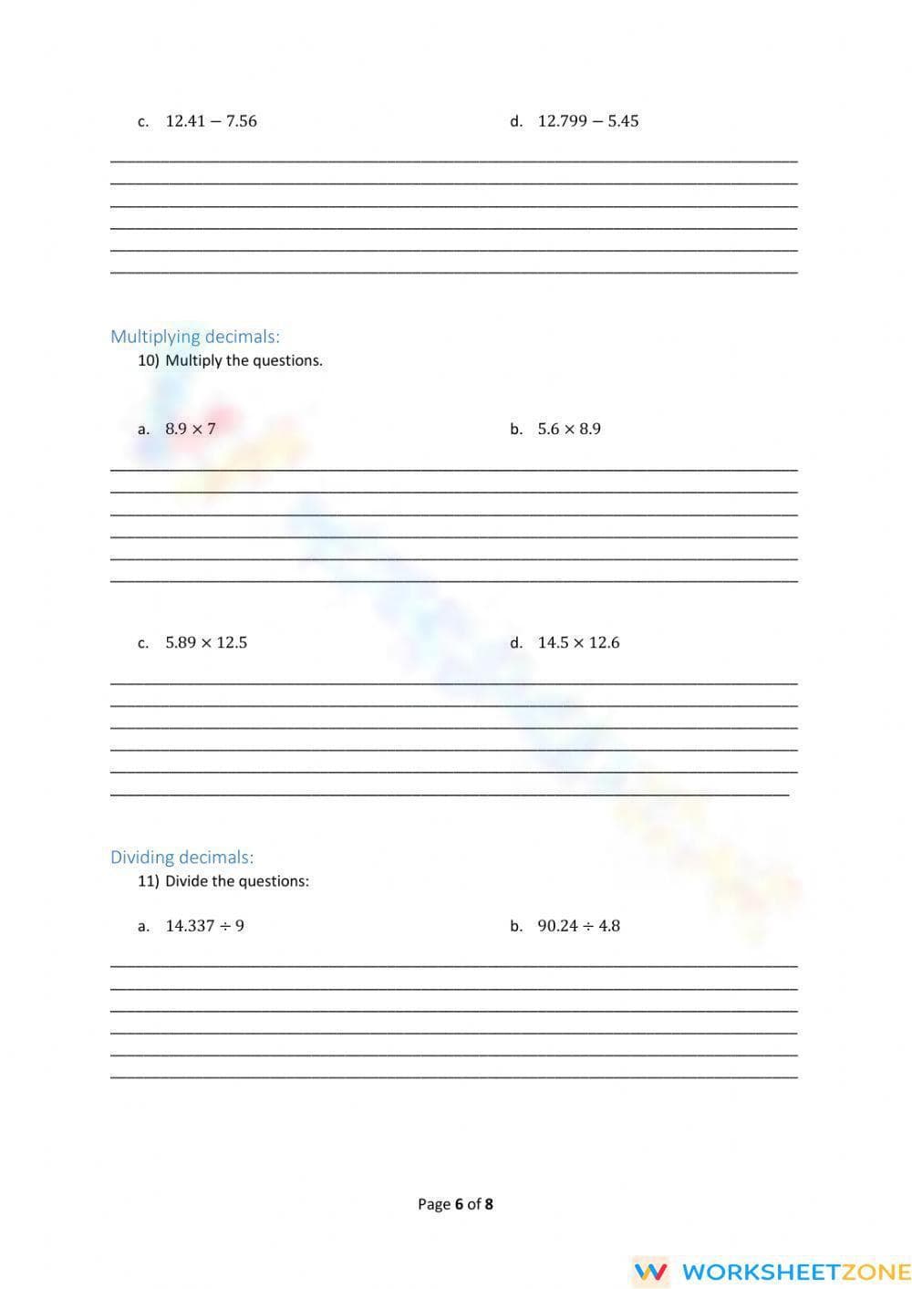 Grade 7 Term 1 - Booklet - Page 6