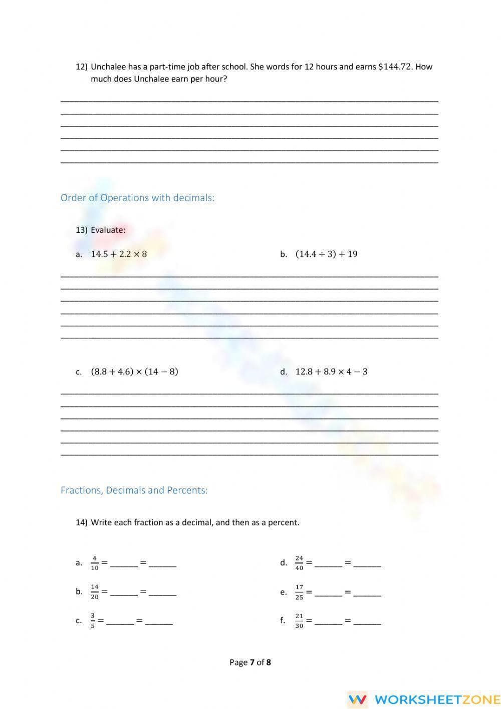 Grade 7 Term 1 - Booklet - Page 7