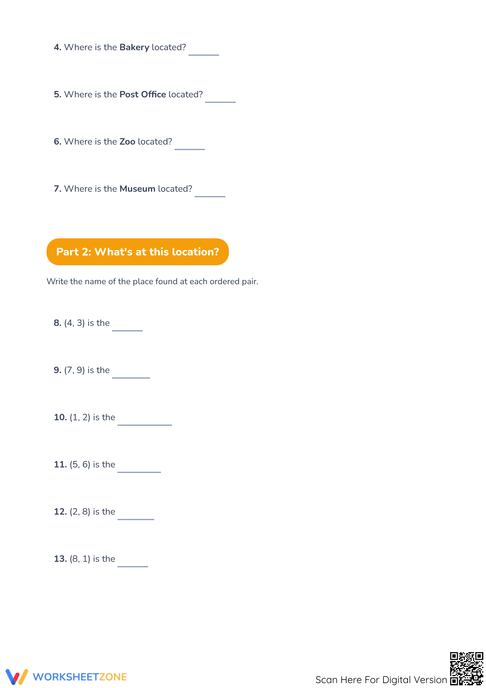 Essential Ordered Pairs Worksheet | Grade 5 Math Practice - Page 2