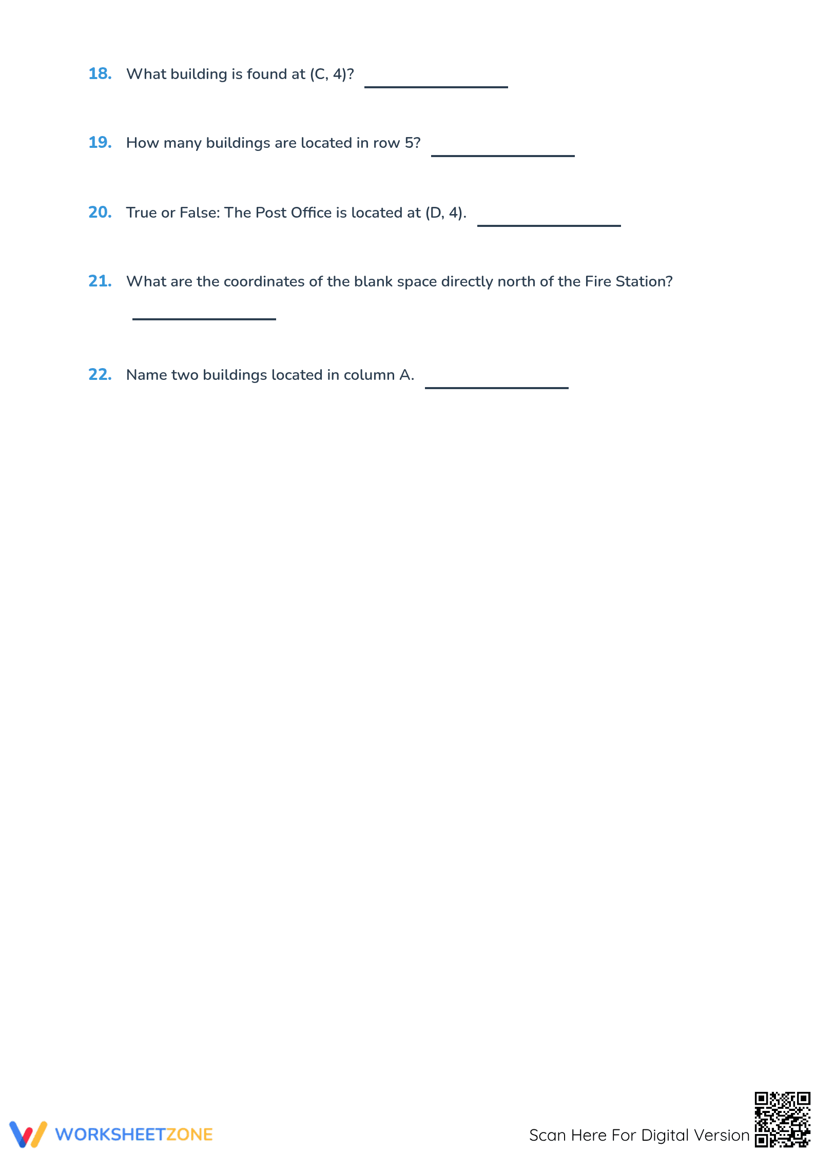 Essential Grade 4 Coordinate Grid & Location Worksheet - Page 4