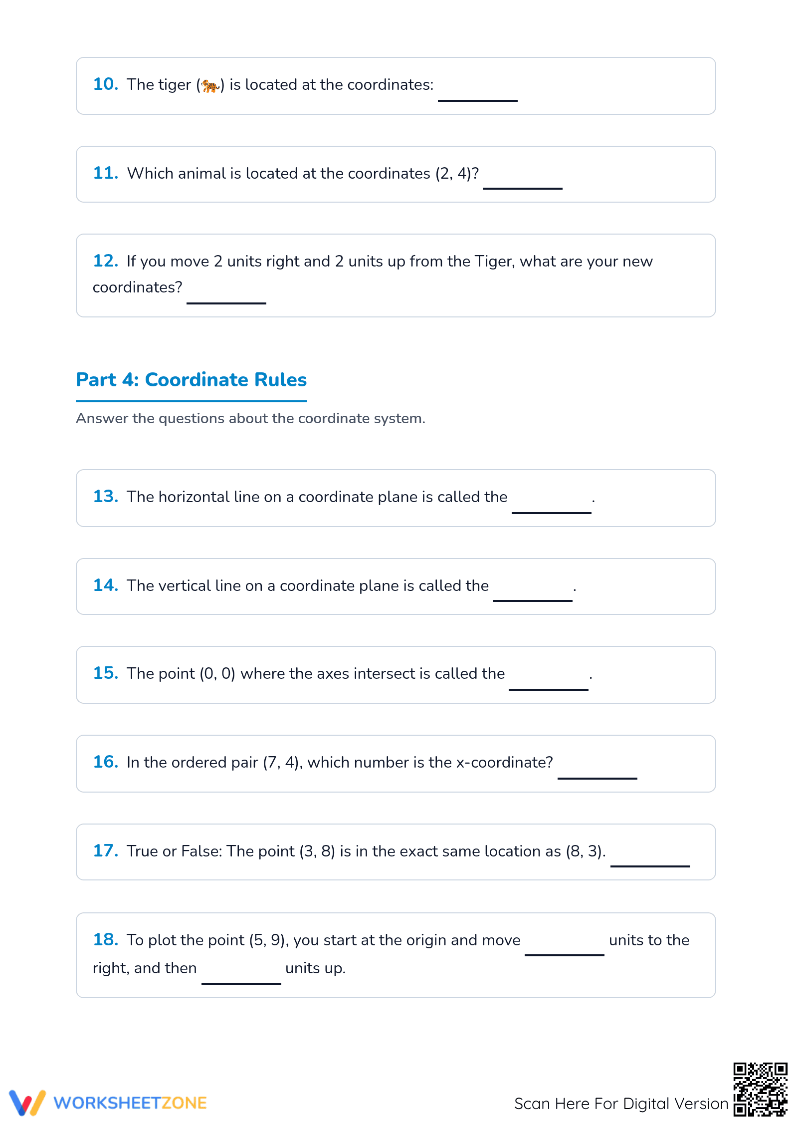 Essential Coordinates Practice | Grade 5 Math Printable - Page 3