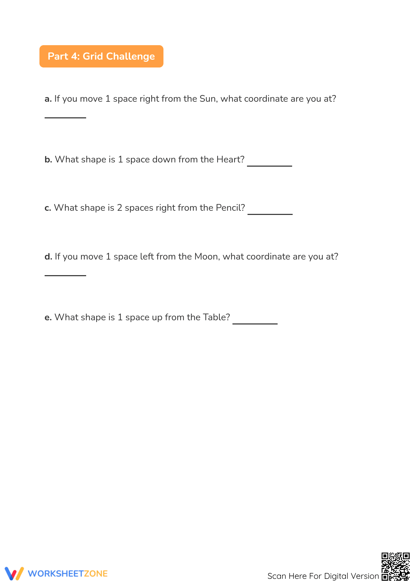 Essential Grade 4 Coordinate Plane Practice Worksheet - Page 3