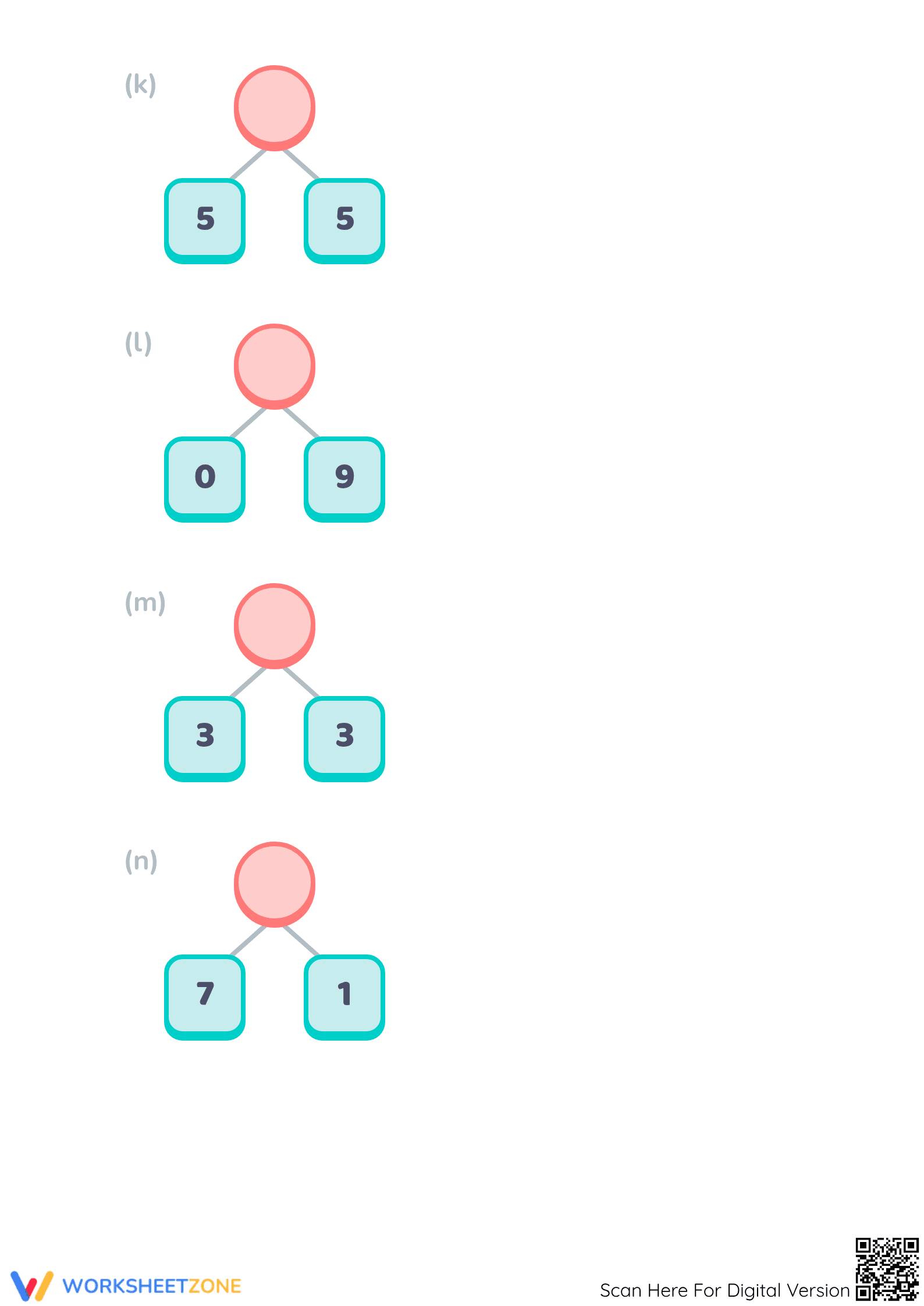 Essential Combination Numbers Worksheet | Grades 1-3 Math - Page 4