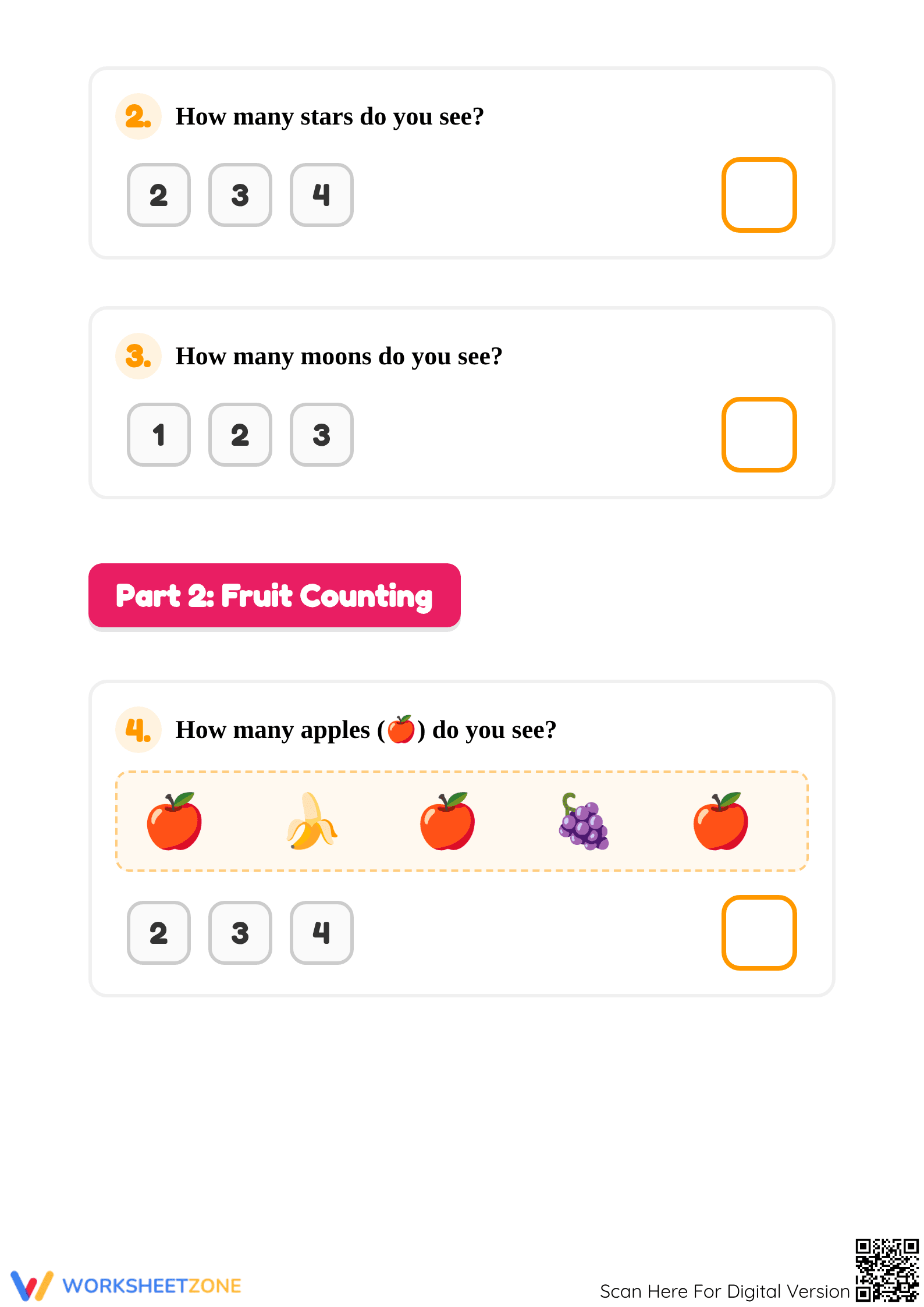 Essential Counting to 10 Worksheet | Preschool Math - Page 2