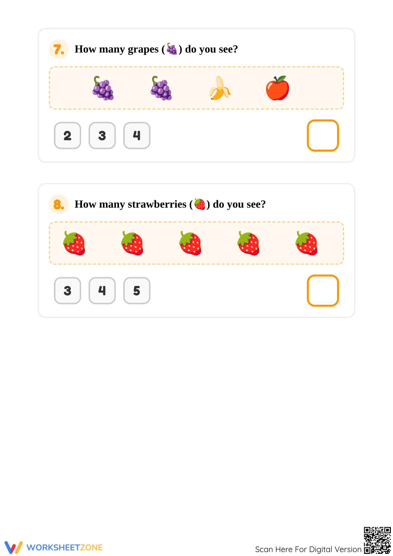 Essential Counting to 10 Worksheet | Preschool Math - Page 4
