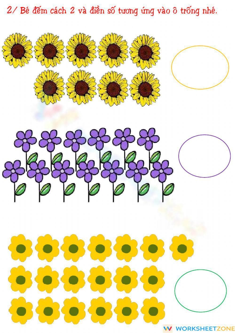 Fun Counting Worksheet for Students - Page 2