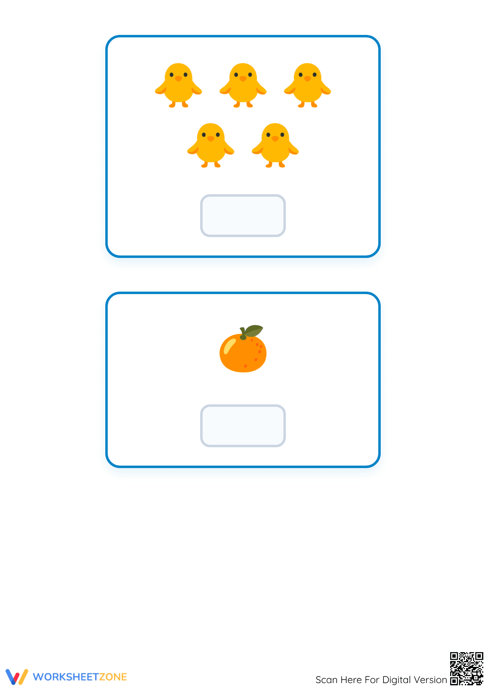 Counting to 6 Worksheet | Printable Grade K Math - Page 3