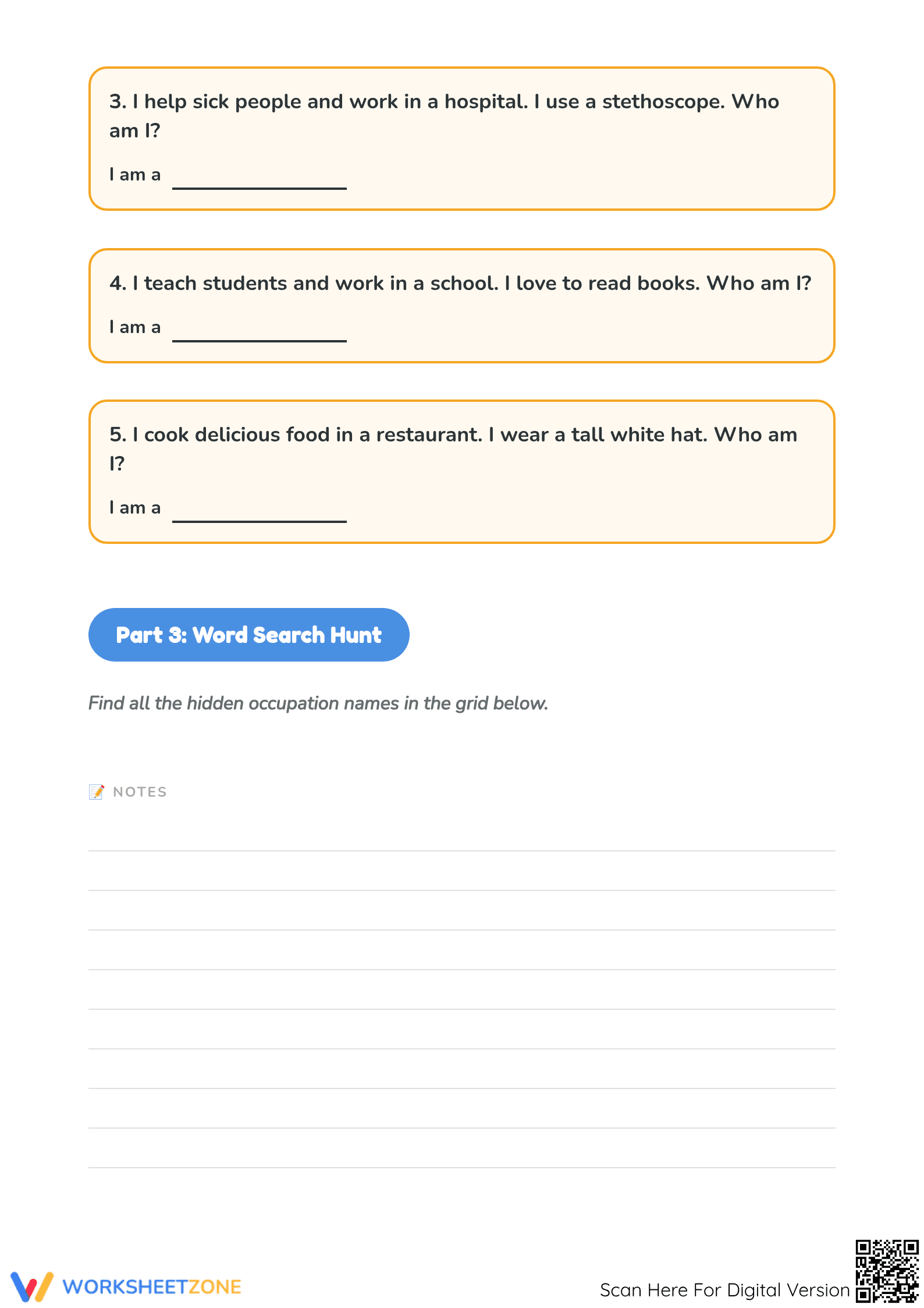 Community Helpers Worksheet | Grade 1 Essential Guide - Page 3
