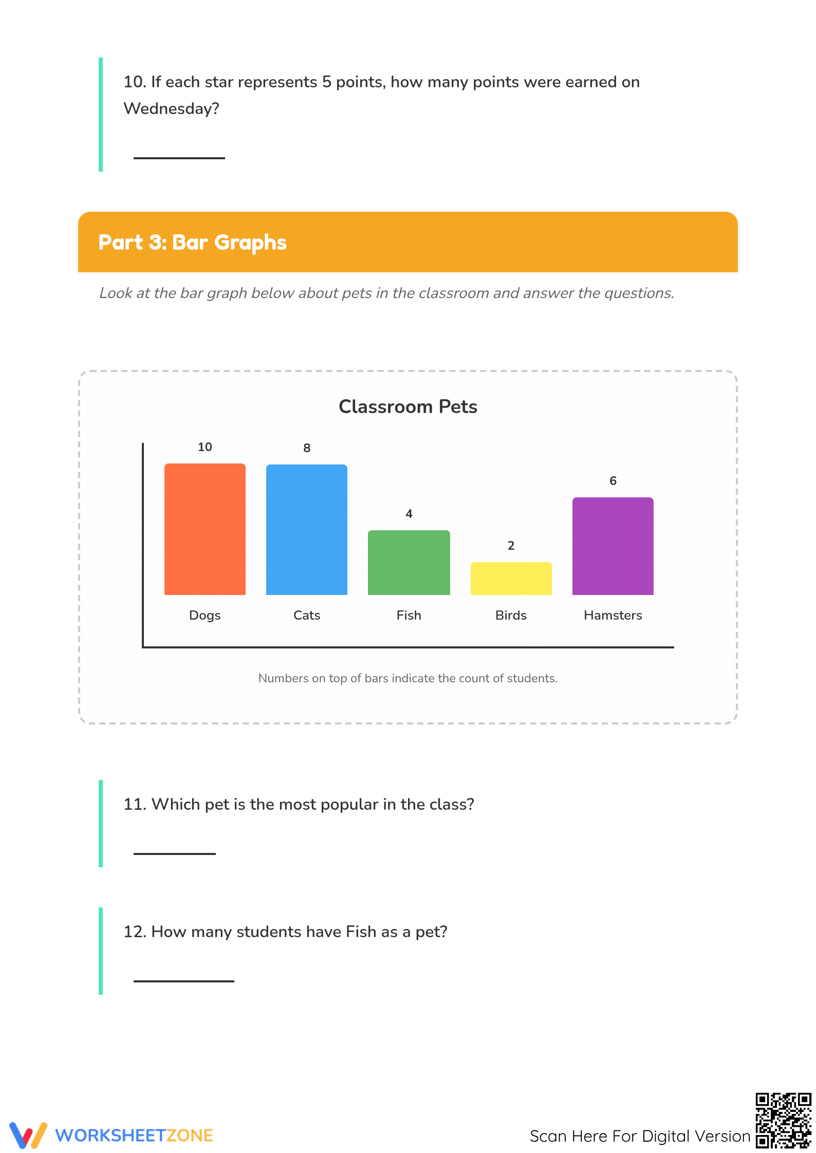 2.MD.D.10 Worksheet: Essential Data Analysis — Grade 2 - Page 4