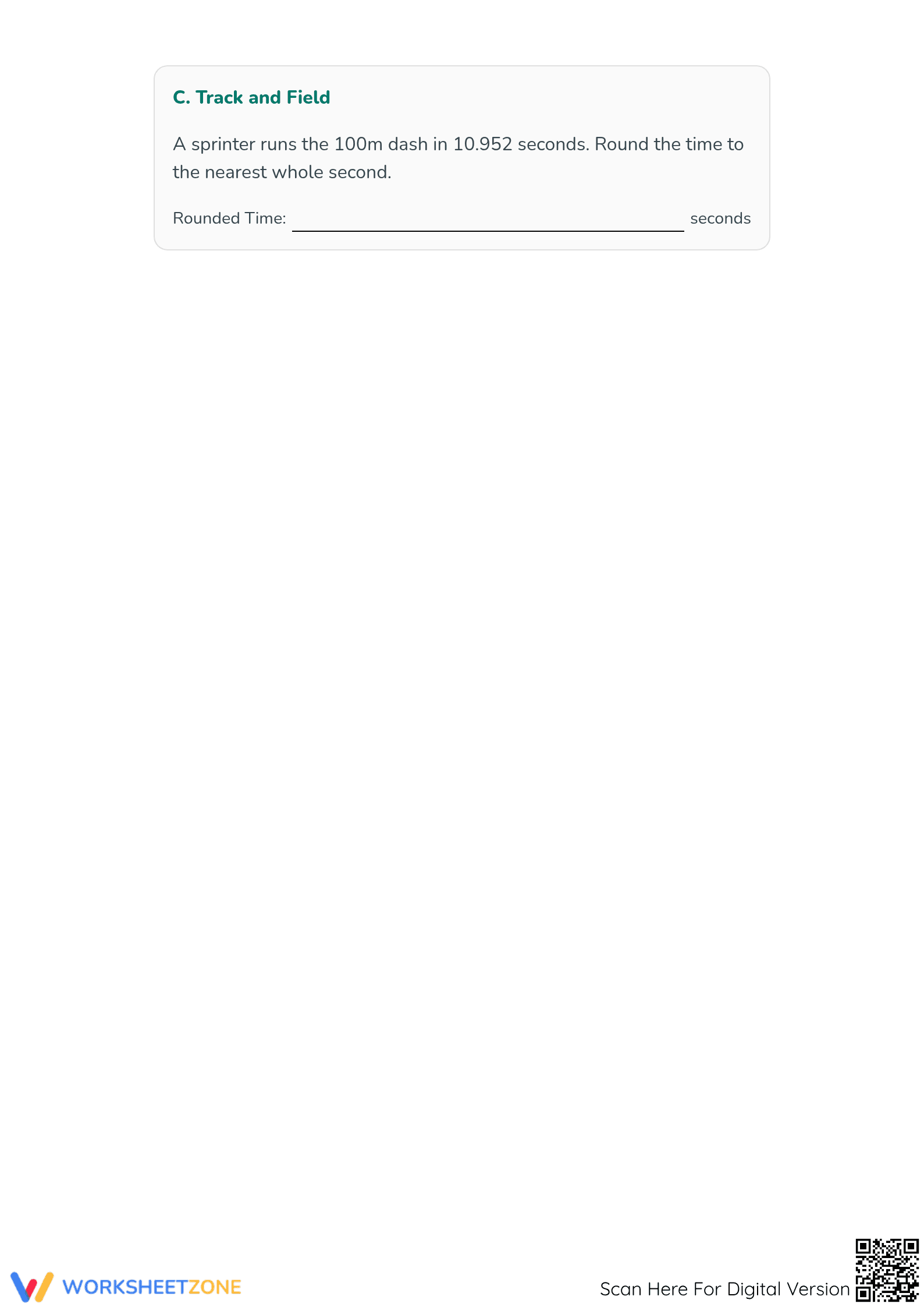 Printable Rounding Decimals Worksheet | Grade 5 Math - Page 4