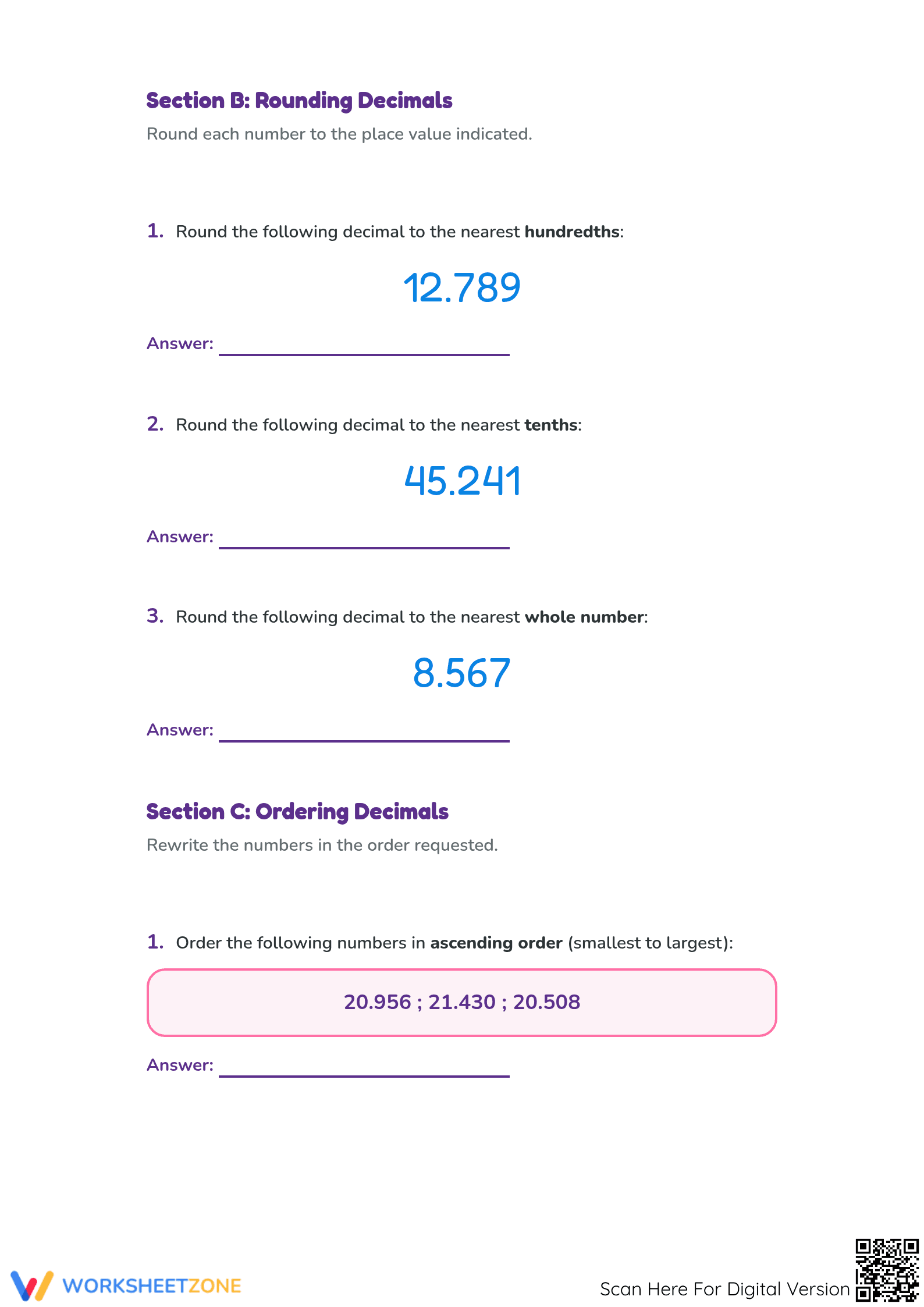 Essential Multiplying Decimals Worksheet | Grade 5 Math - Page 2