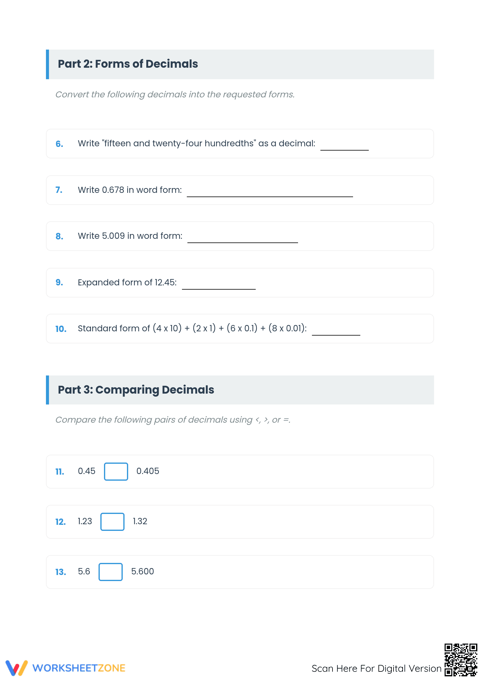 Decimals Explorer: Essential Grade 4-7 Math Practice - Page 2